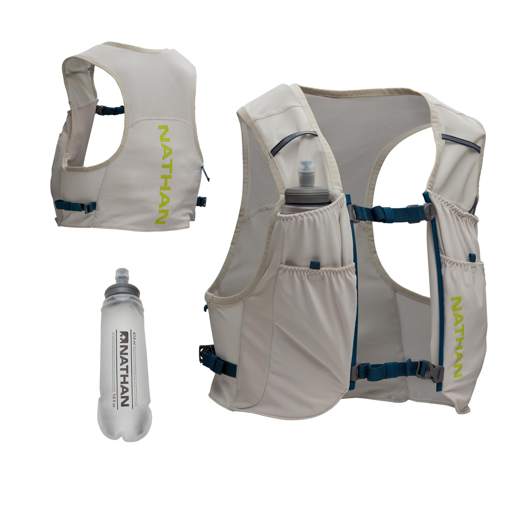 nathan-pinnacle-featherlite-1-5l-running-hydration-vest-ultra-lightweight-compre image 1