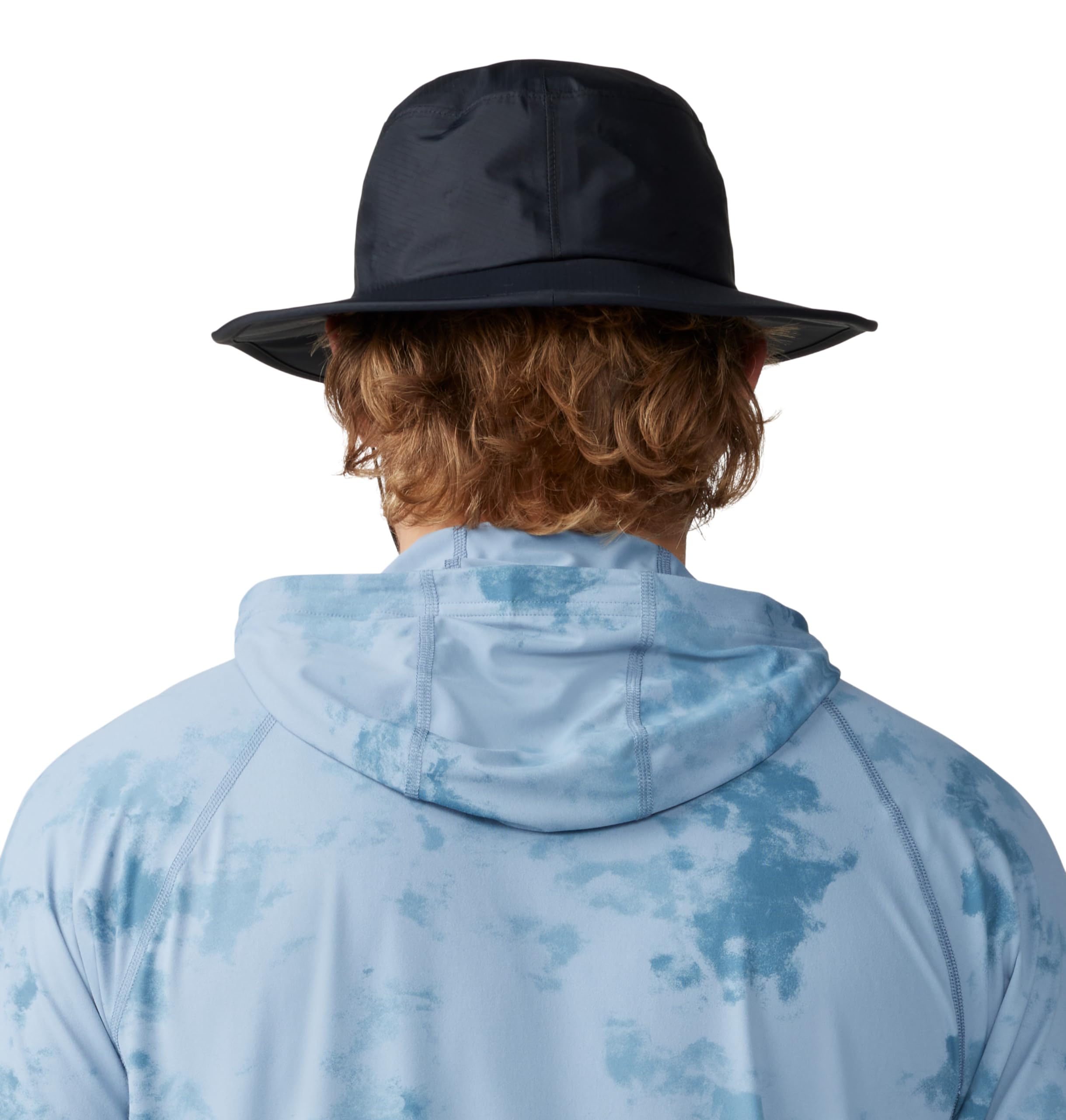 mountain-hardwear-threshold-rain-hat-unisex-crushable-water-repellent-bucket-hat image 2