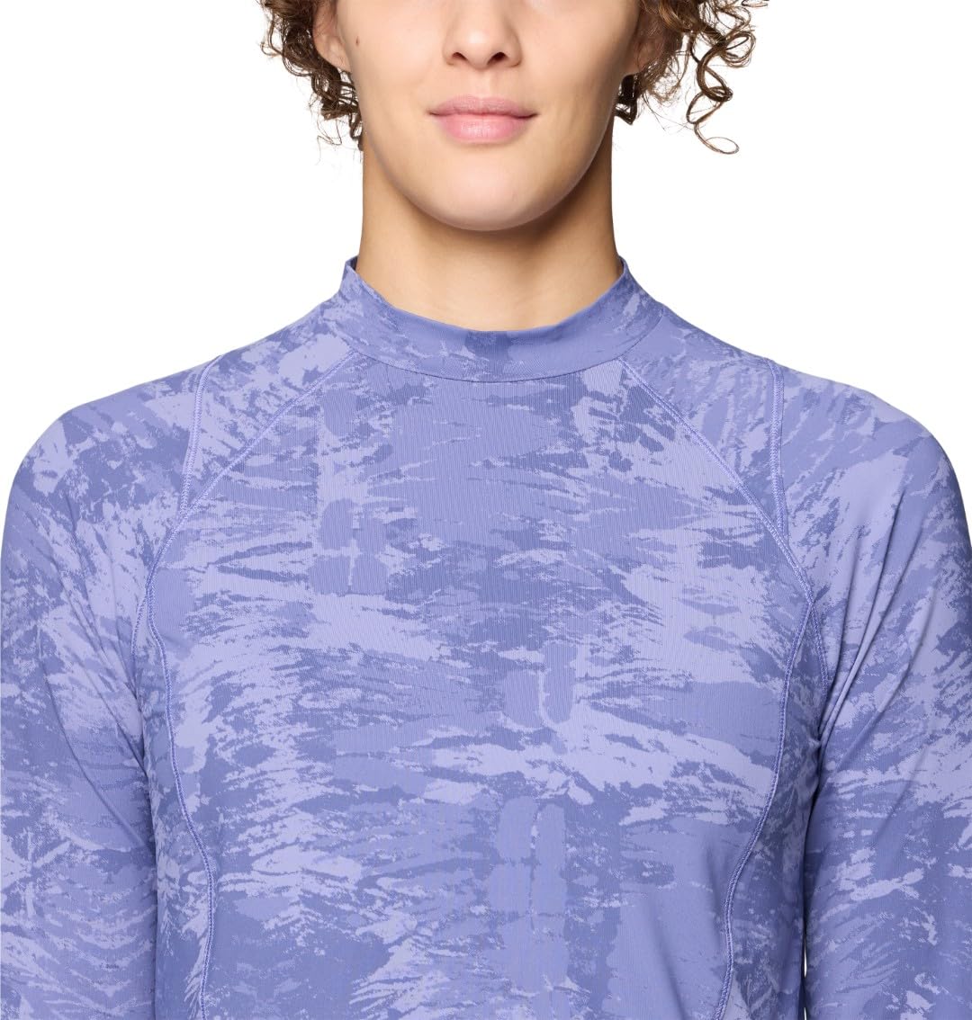 mountain-hardwear-crater-lake-long-sleeve-crop-upf-50-sun-shirt-with-mock-neck-a image 3