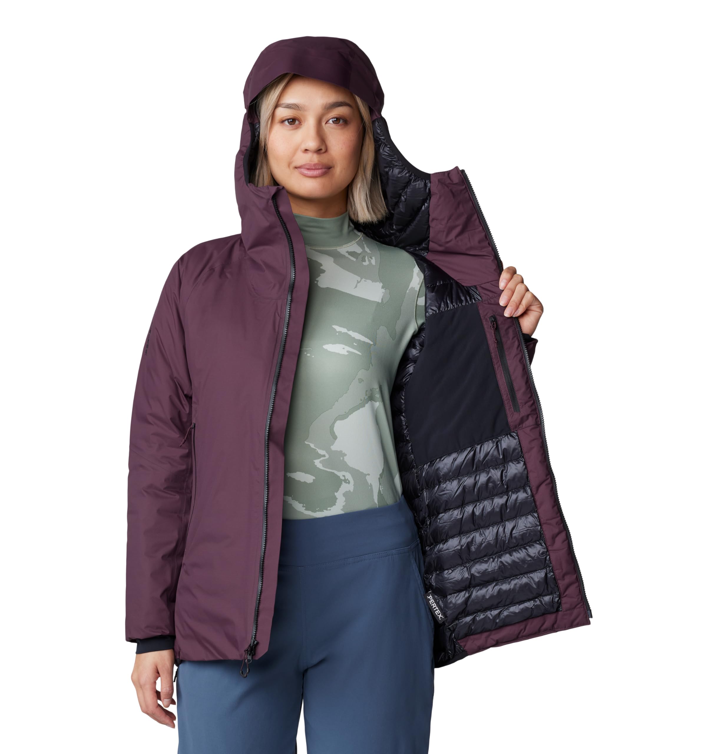 mountain-hardwear-storm-whisperer-women-s-insulated-waterproof-jacket image 8