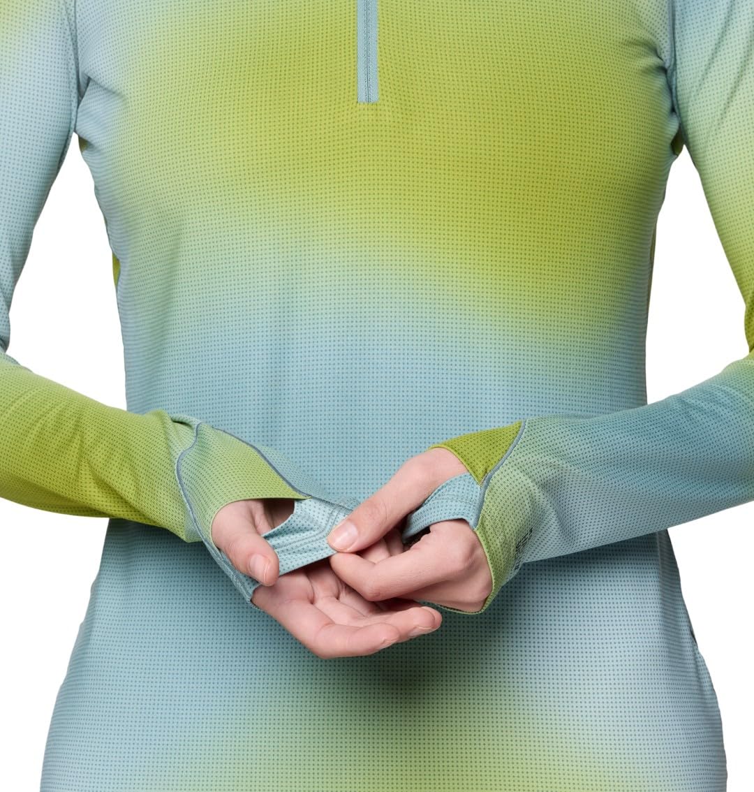 mountain-hardwear-butter-up-1-2-zip-moisture-wicking-base-layer-top image 5