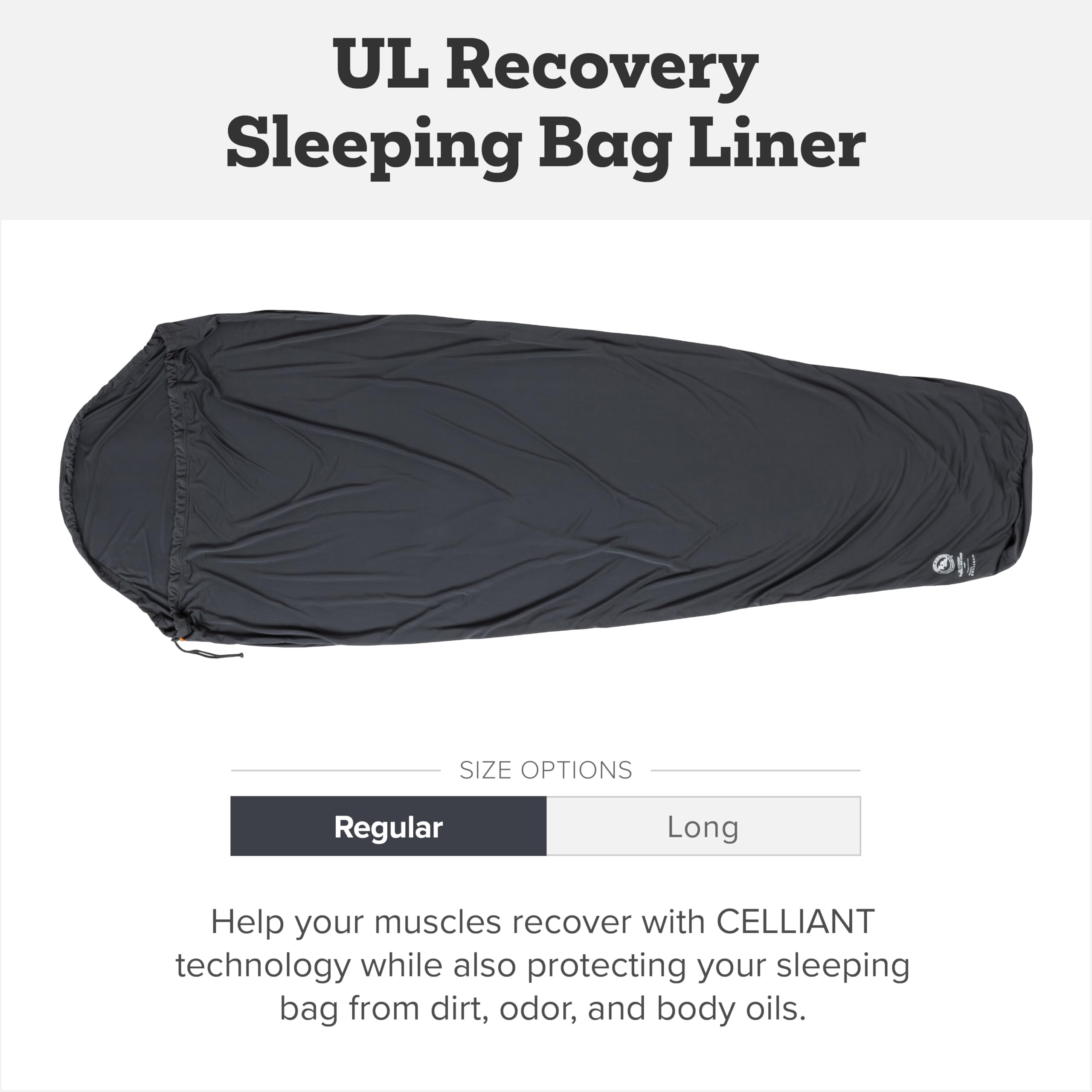 big-agnes-ul-recovery-sleeping-bag-liner-ultralight-celliant-technology-liner-fo image 2