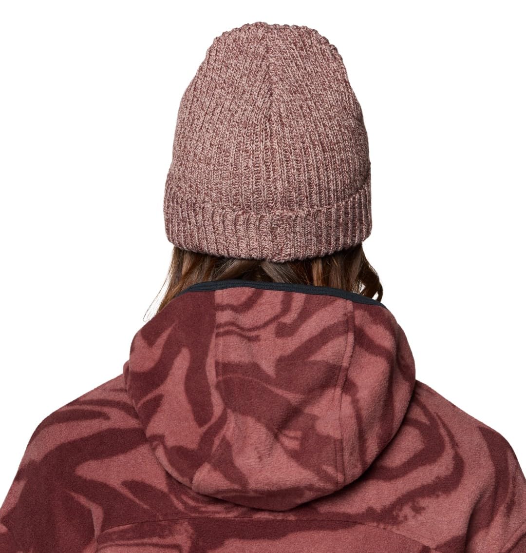 mountain-hardwear-lone-pine-beanie-double-layer-recycled-wool-fold-over-winter-h image 5