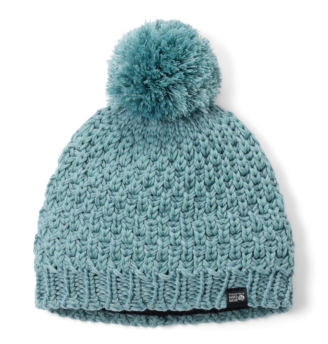 mountain-hardwear-women-s-snow-capped-beanie-pom-pom-winter-knit-hat image 6