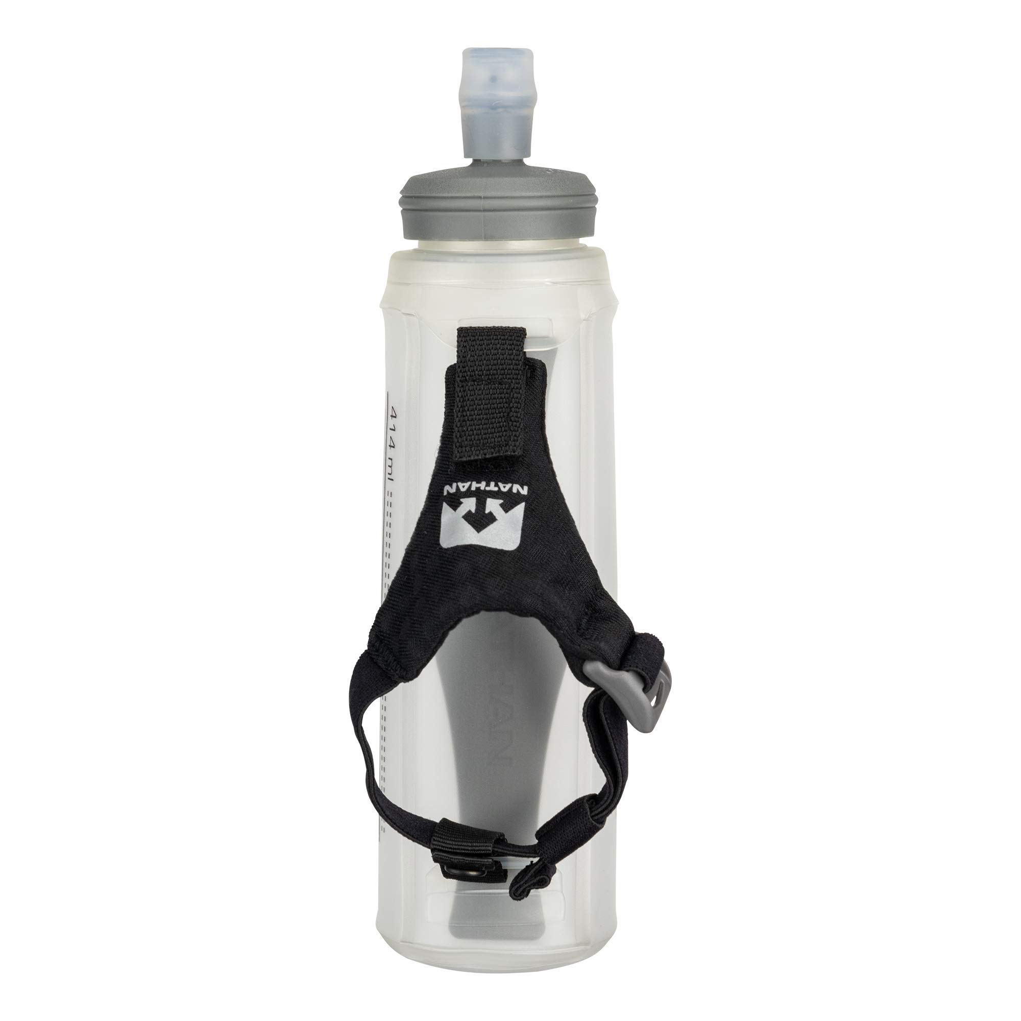 nathan-pinnacle-lite-handheld-14oz-flask-soft-water-bottle-with-integrated-hand- image 5