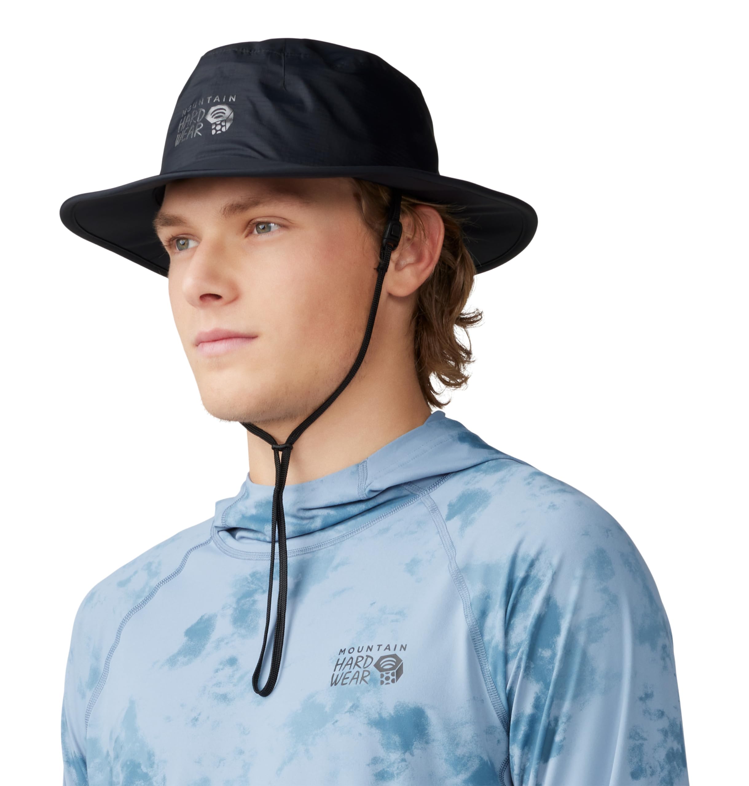 mountain-hardwear-threshold-rain-hat-unisex-crushable-water-repellent-bucket-hat image 3