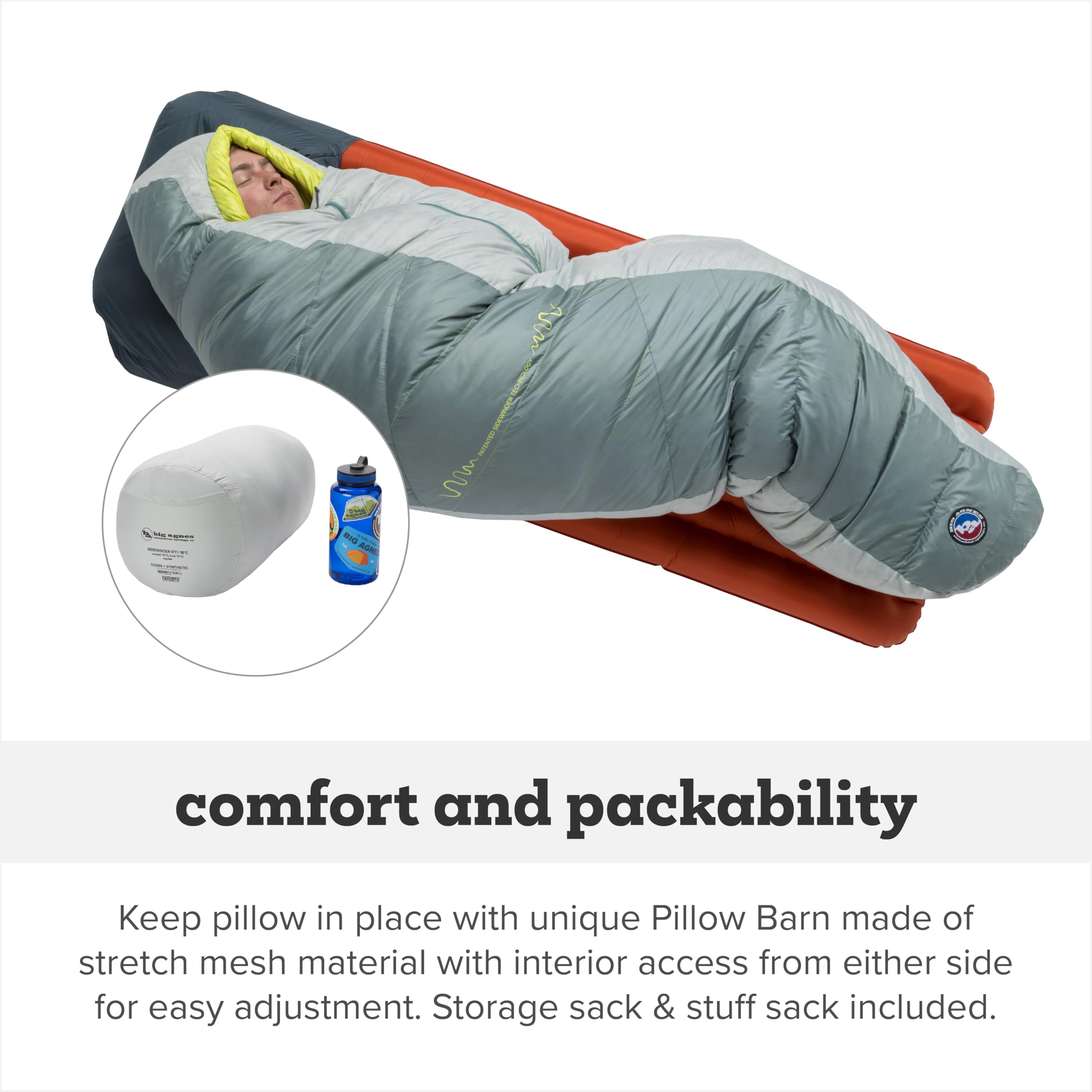 big-agnes-sidewinder-super-light-20-f-650-downtek-side-sleeper-sleeping-bag-recy image 5