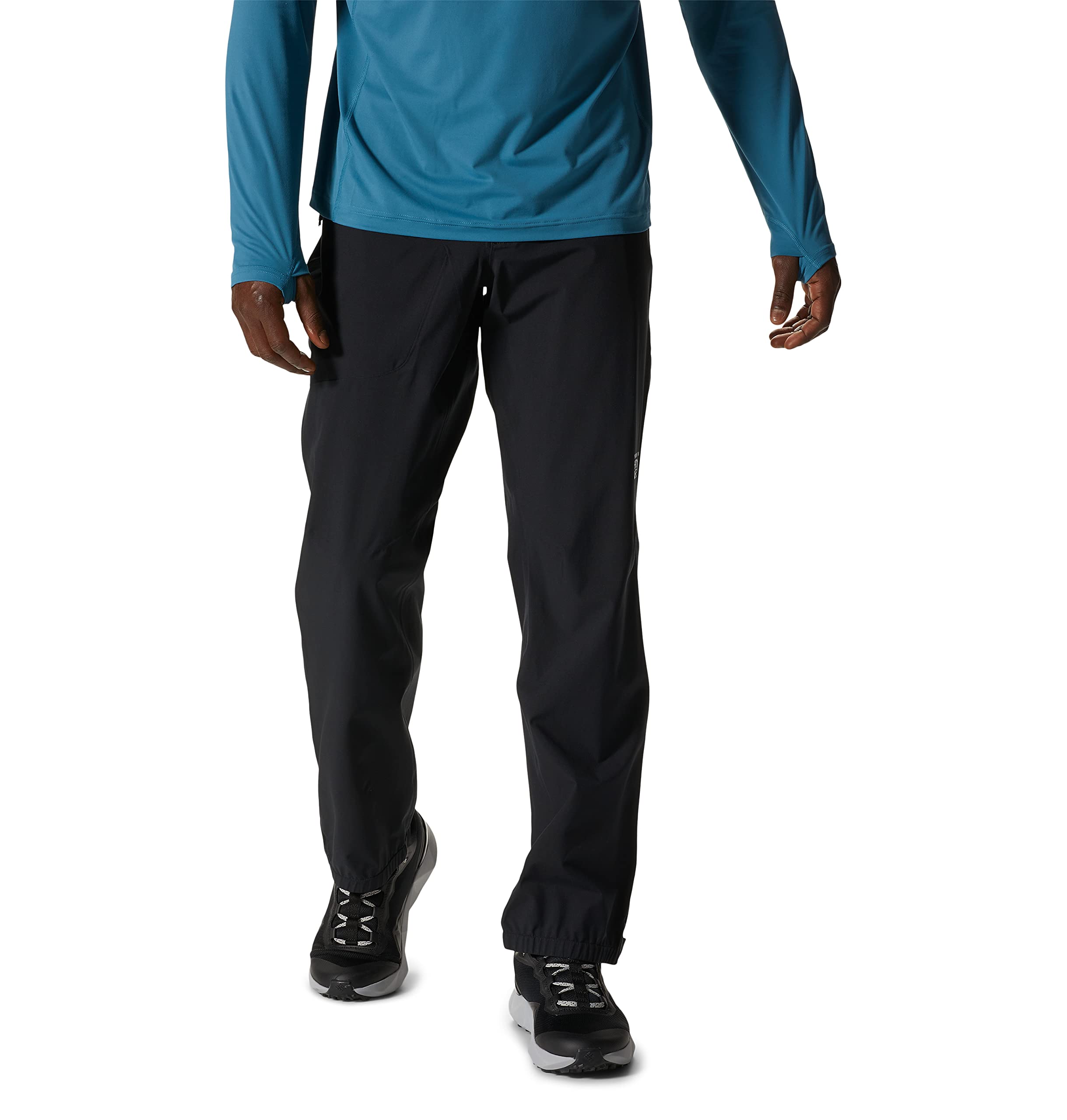 mountain-hardwear-men-s-stretch-ozonic-rain-pants-waterproof-2-5-layer-100-recyc image 1