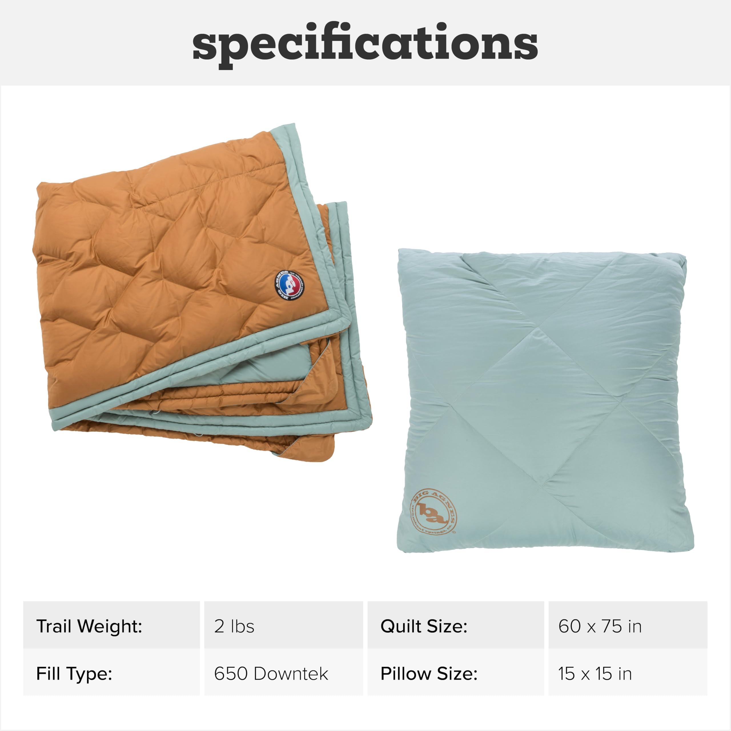 big-agnes-camp-quillow-ultralight-packable-downtek-quilt-and-pillow-combo-for-ca image 7