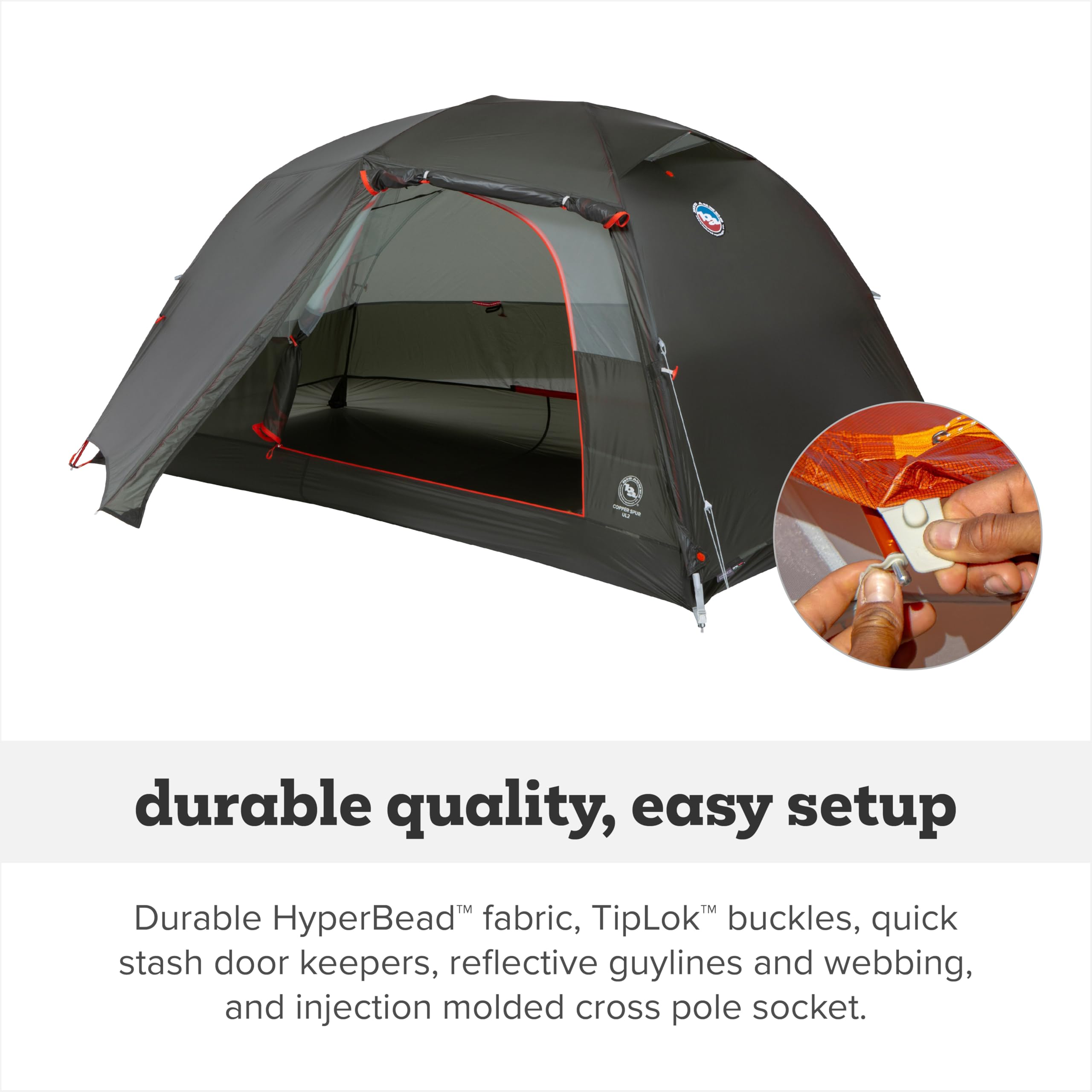 big-agnes-copper-spur-ul-backpacking-tent-3-season-ultralight-hyperbead-waterpro image 5