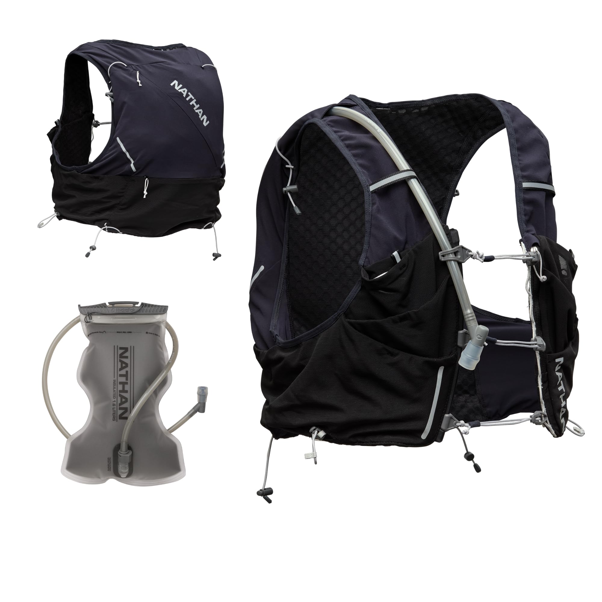 nathan-pinnacle-pro-12l-hydration-running-vest-1-6l-insulated-bladder-quick-fit- image 1