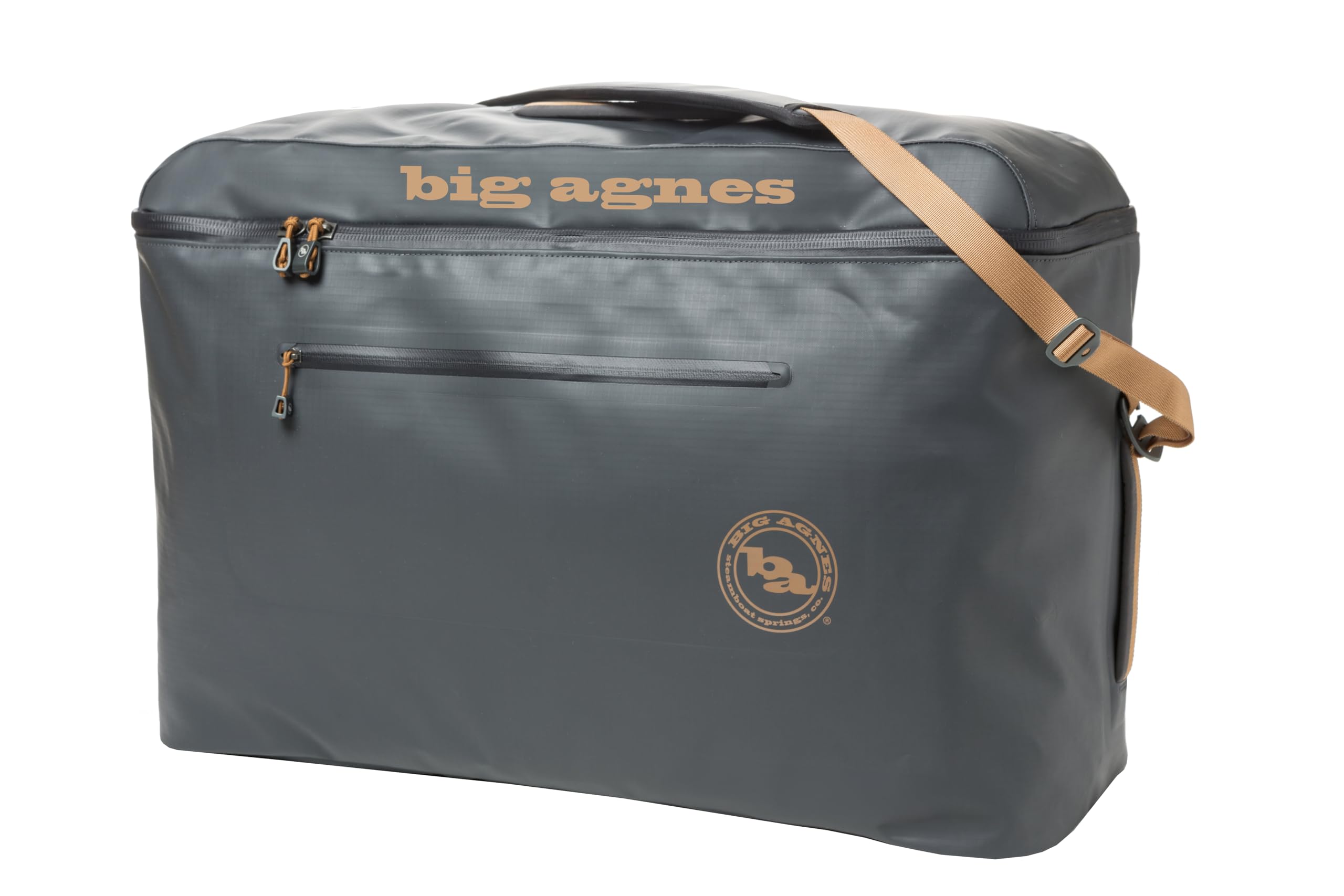 big-agnes-big-joe-100l-gear-duffel-asphalt-waterproof-backpack-strap-haul-bag image 1