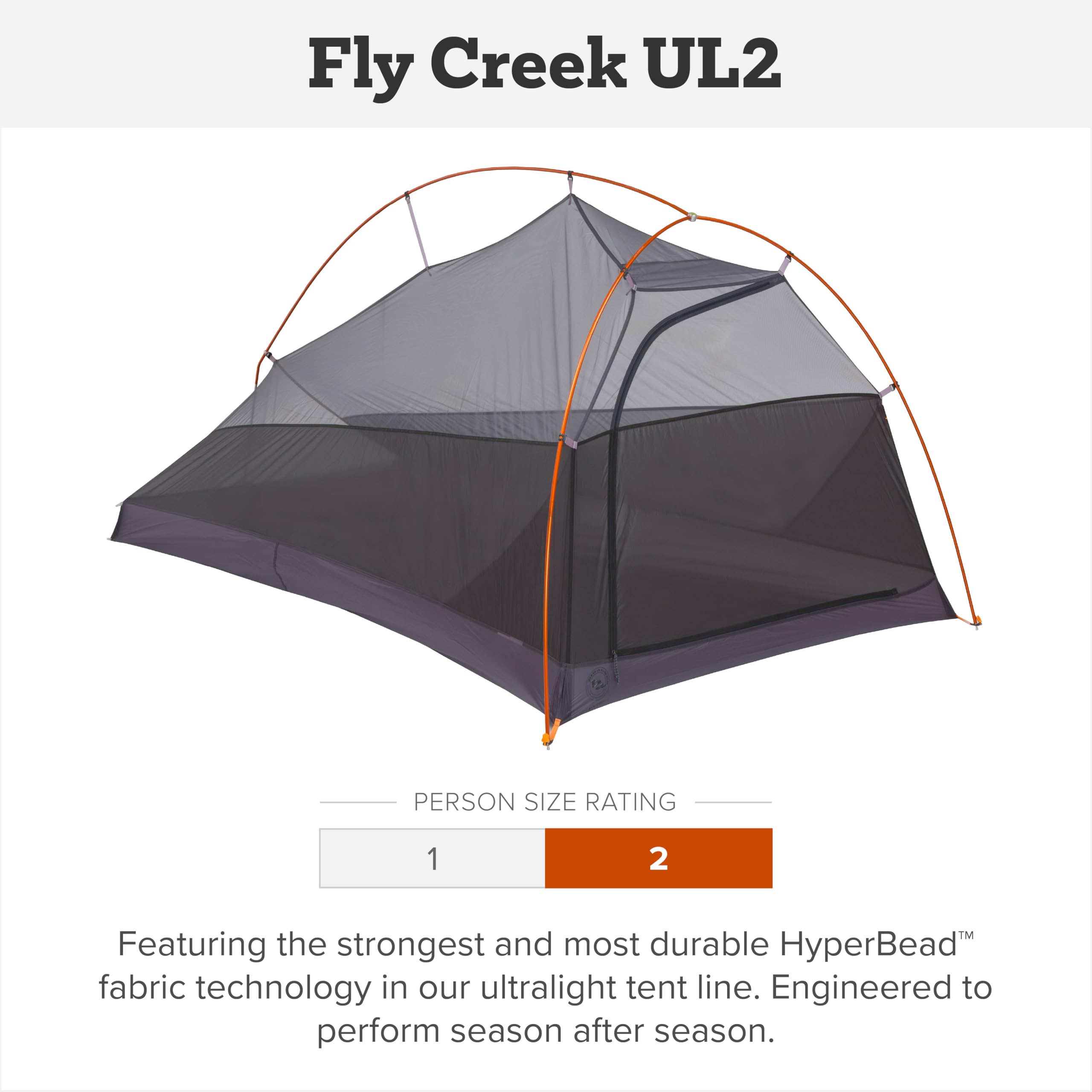 big-agnes-fly-creek-ul-3-season-ultralight-waterproof-backpacking-tent-hyperbead image 2