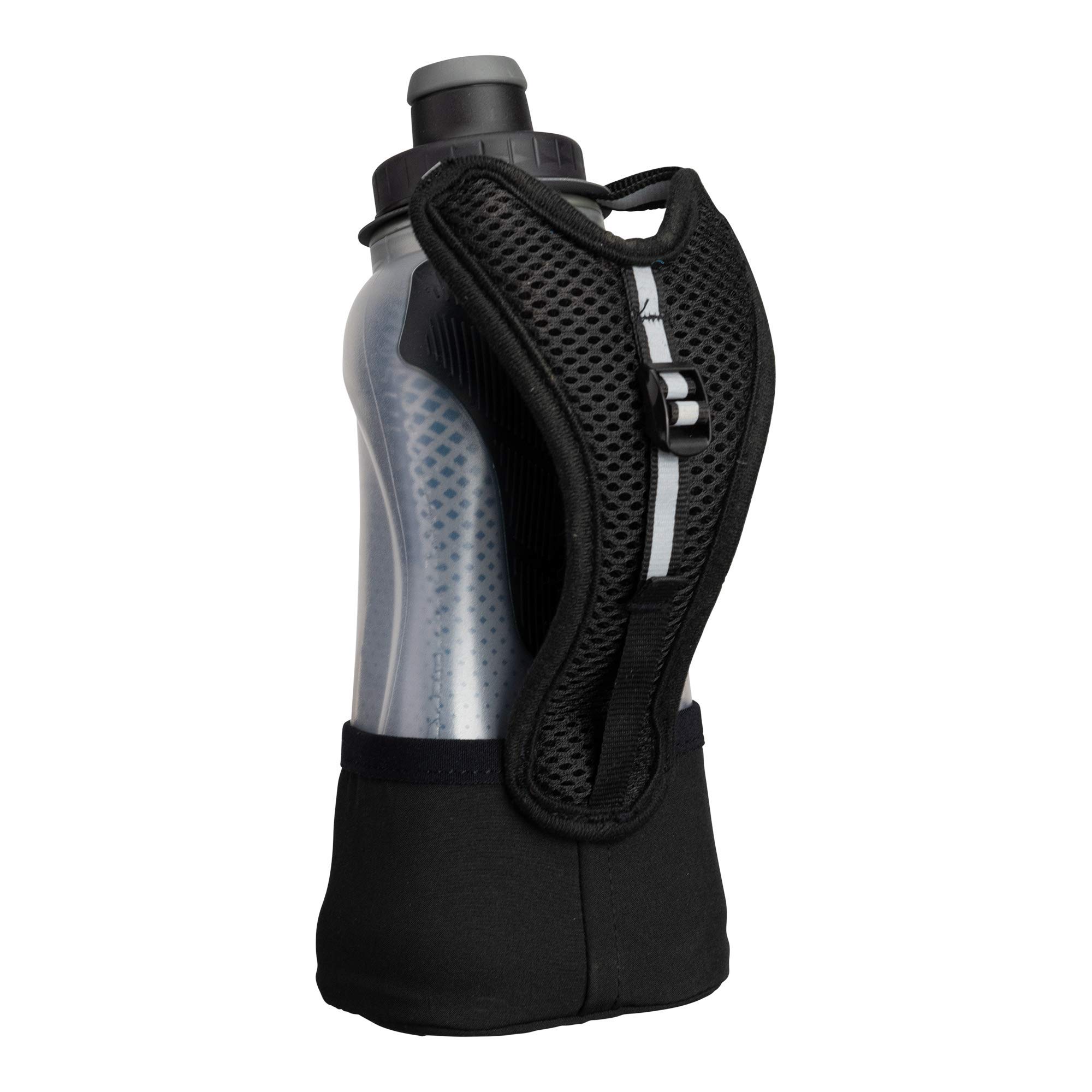 nathan-quick-squeeze-lite-12oz-handheld-running-water-bottle-with-adjustable-no- image 2