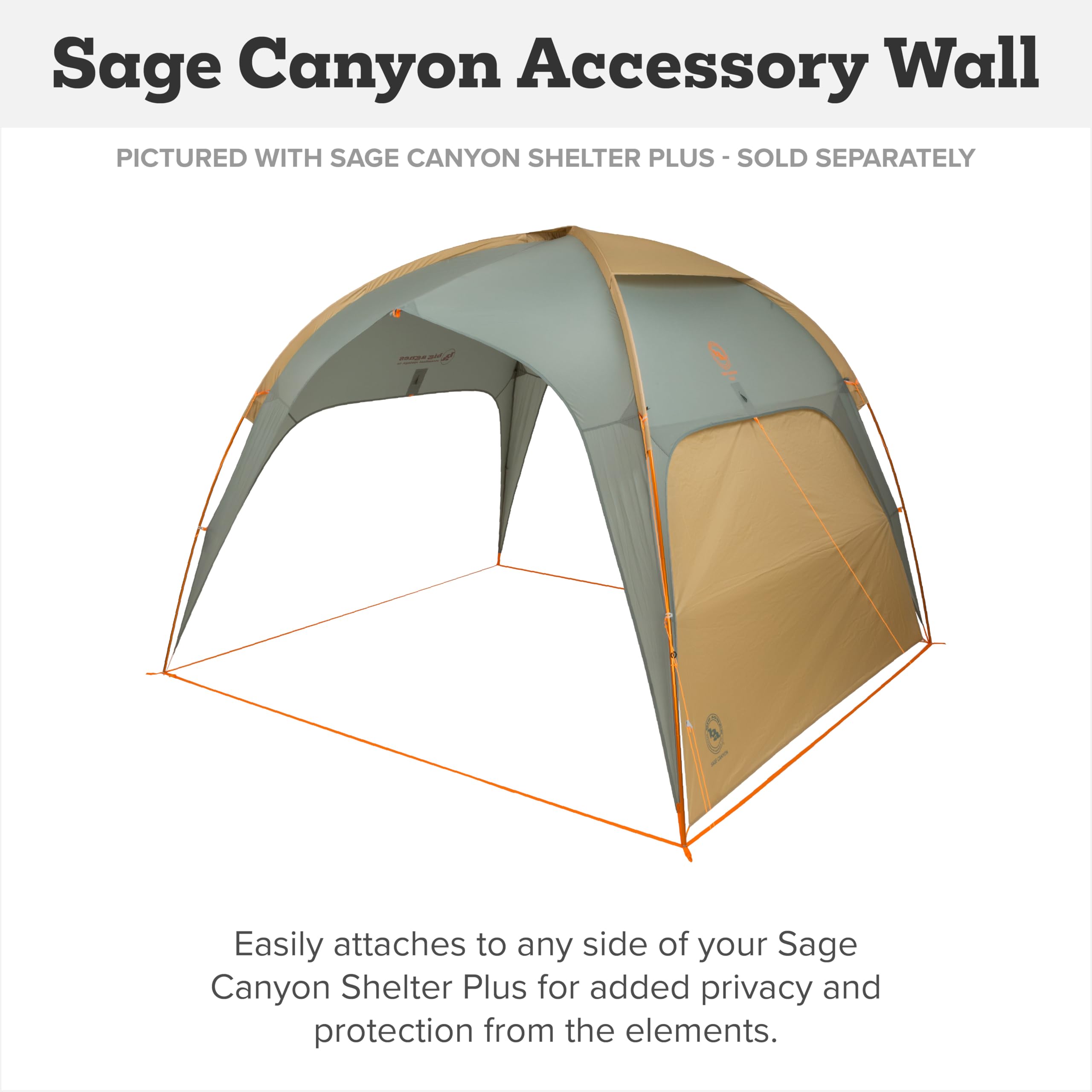 big-agnes-sage-canyon-shelter-plus-accessory-wall-75d-waterproof-pfas-free-wall- image 2