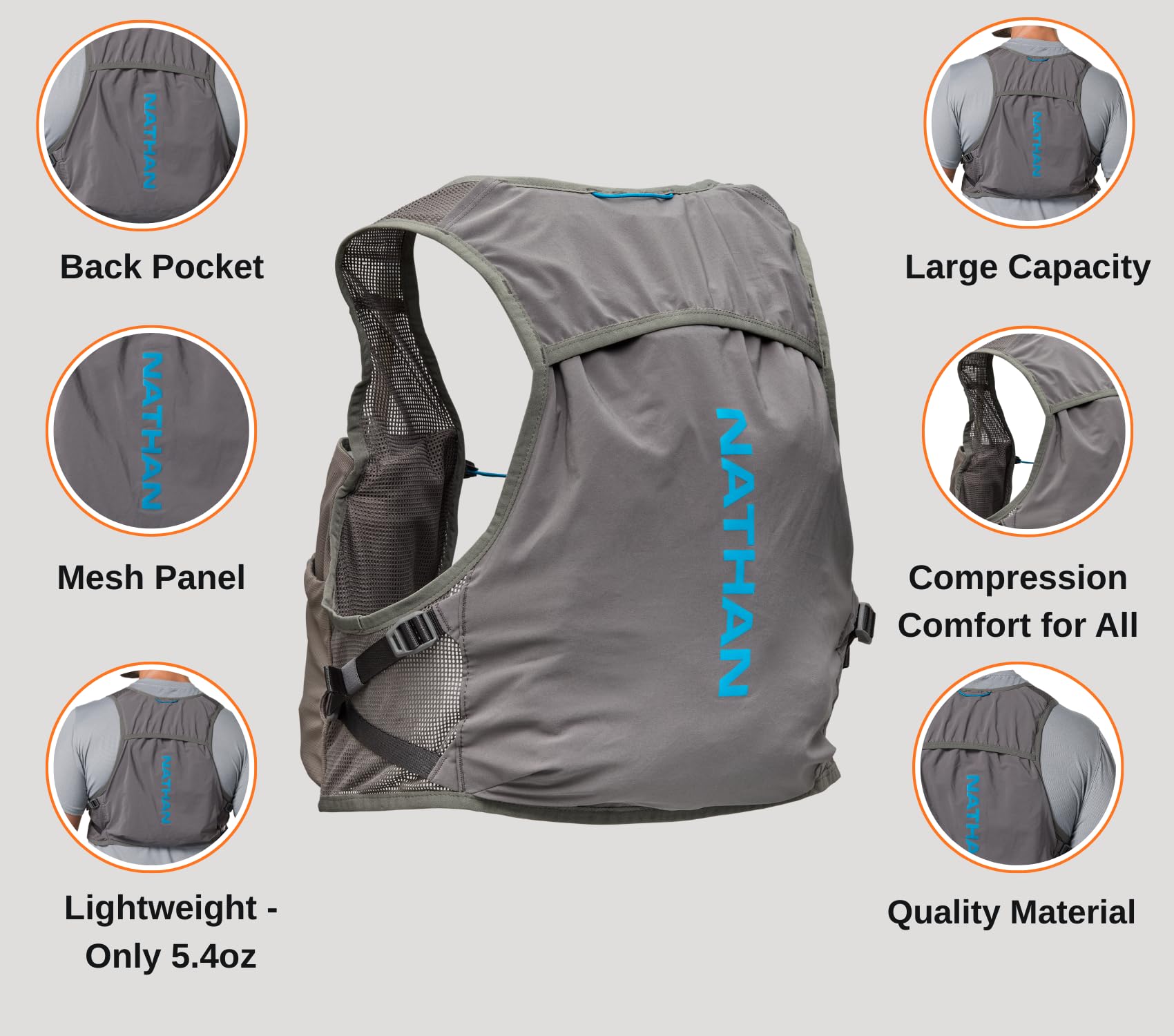 nathan-pinnacle-breeze-4l-running-hydration-vest-quick-fit-adjustment-two-14oz-h image 4
