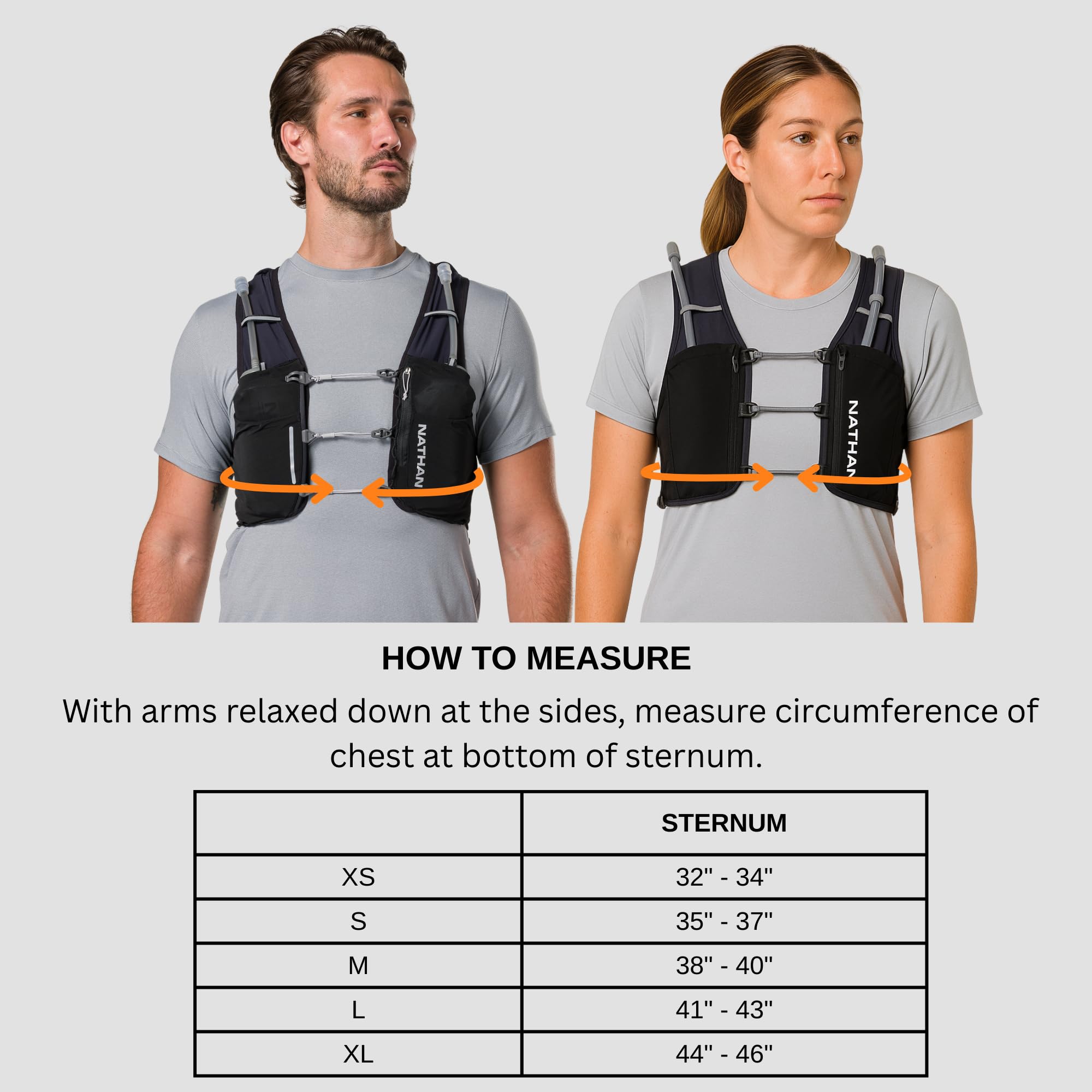 nathan-pinnacle-pro-6l-hydration-vest-compression-racing-vest-with-two-20oz-hydr image 6