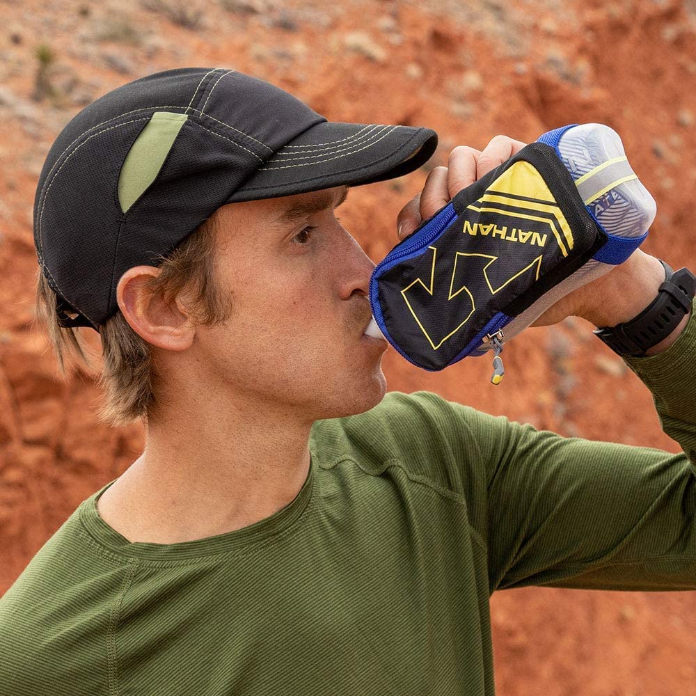nathan-speeddraw-plus-insulated-18oz-handheld-running-water-bottle-with-grip-fre image 6