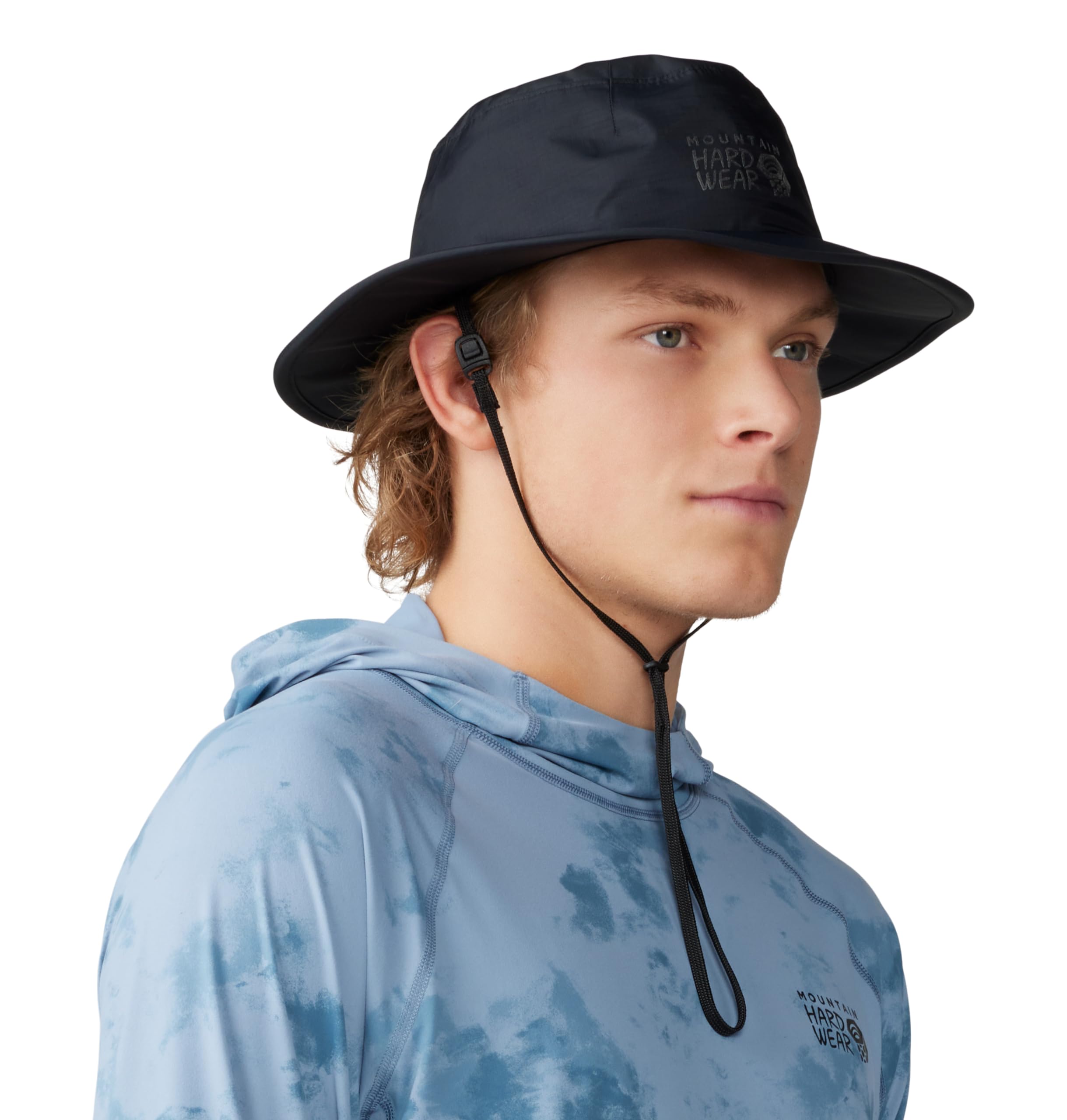 mountain-hardwear-threshold-rain-hat-unisex-crushable-water-repellent-bucket-hat image 5