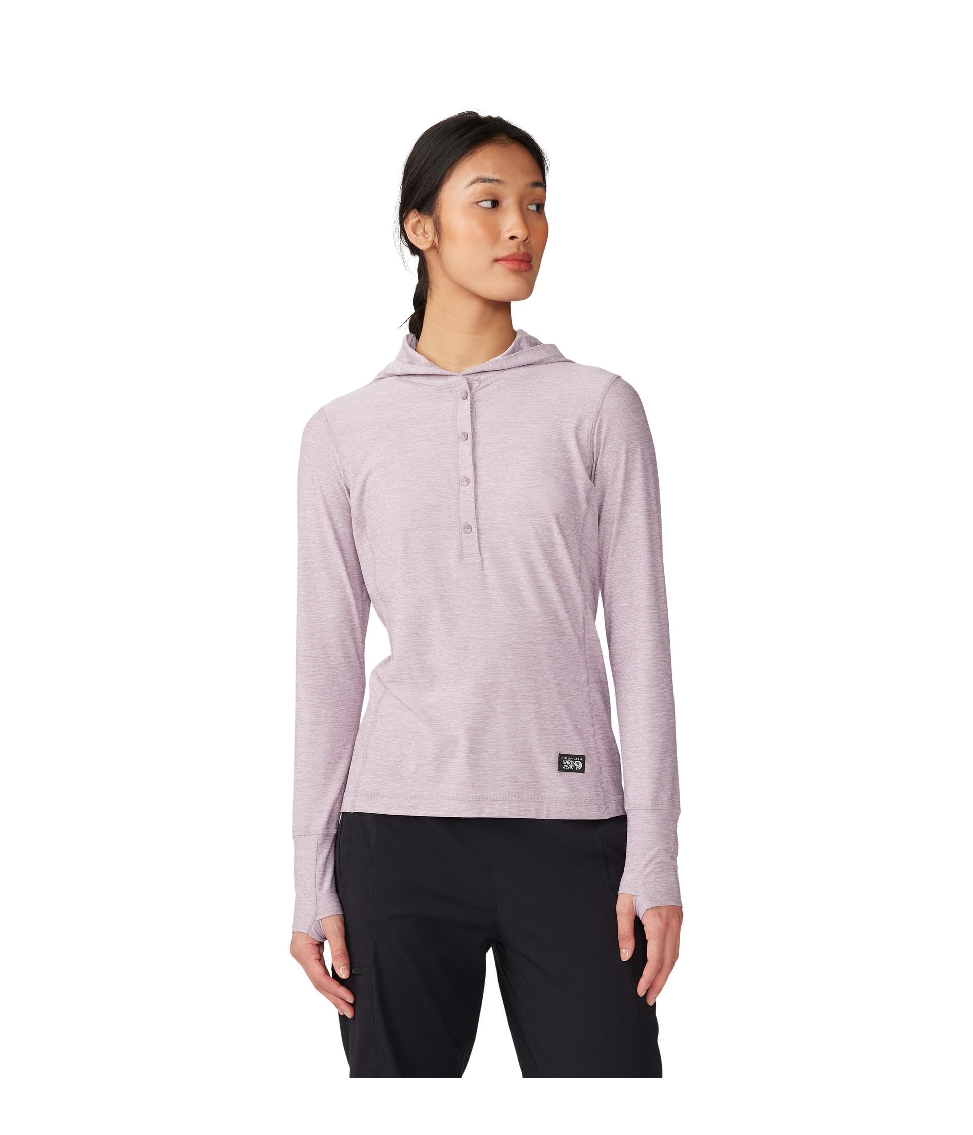 mountain-hardwear-chillaction-hoodie-peached-jersey-lounge-fleece-with-upf-30-su image 8