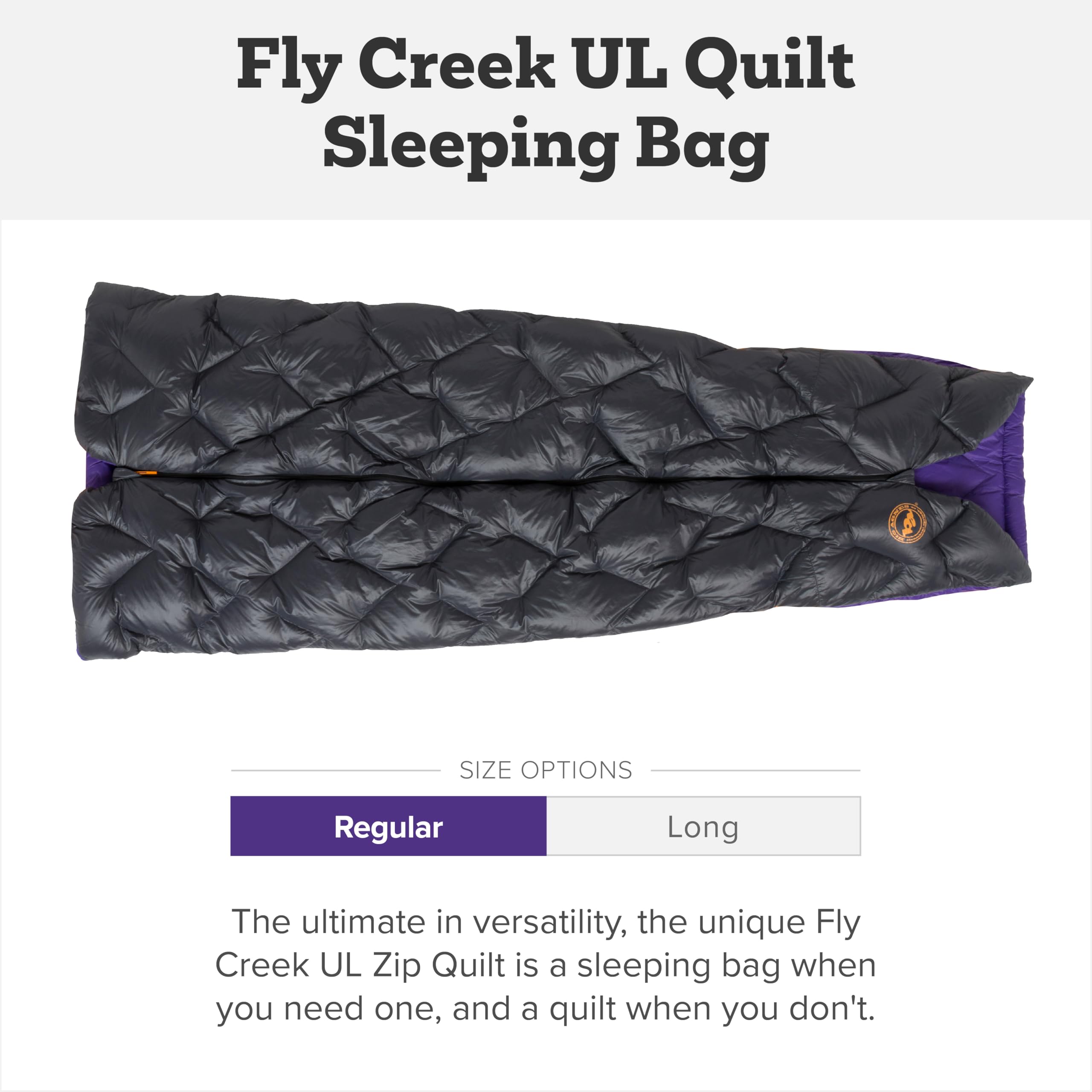 big-agnes-fly-creek-ul-50-f-zip-quilt-ultralight-850-fill-down-sleeping-bag-quil image 2