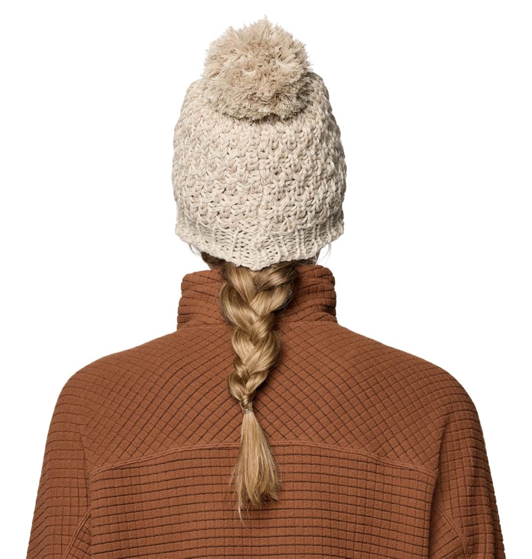 mountain-hardwear-women-s-snow-capped-beanie-pom-pom-winter-knit-hat image 2