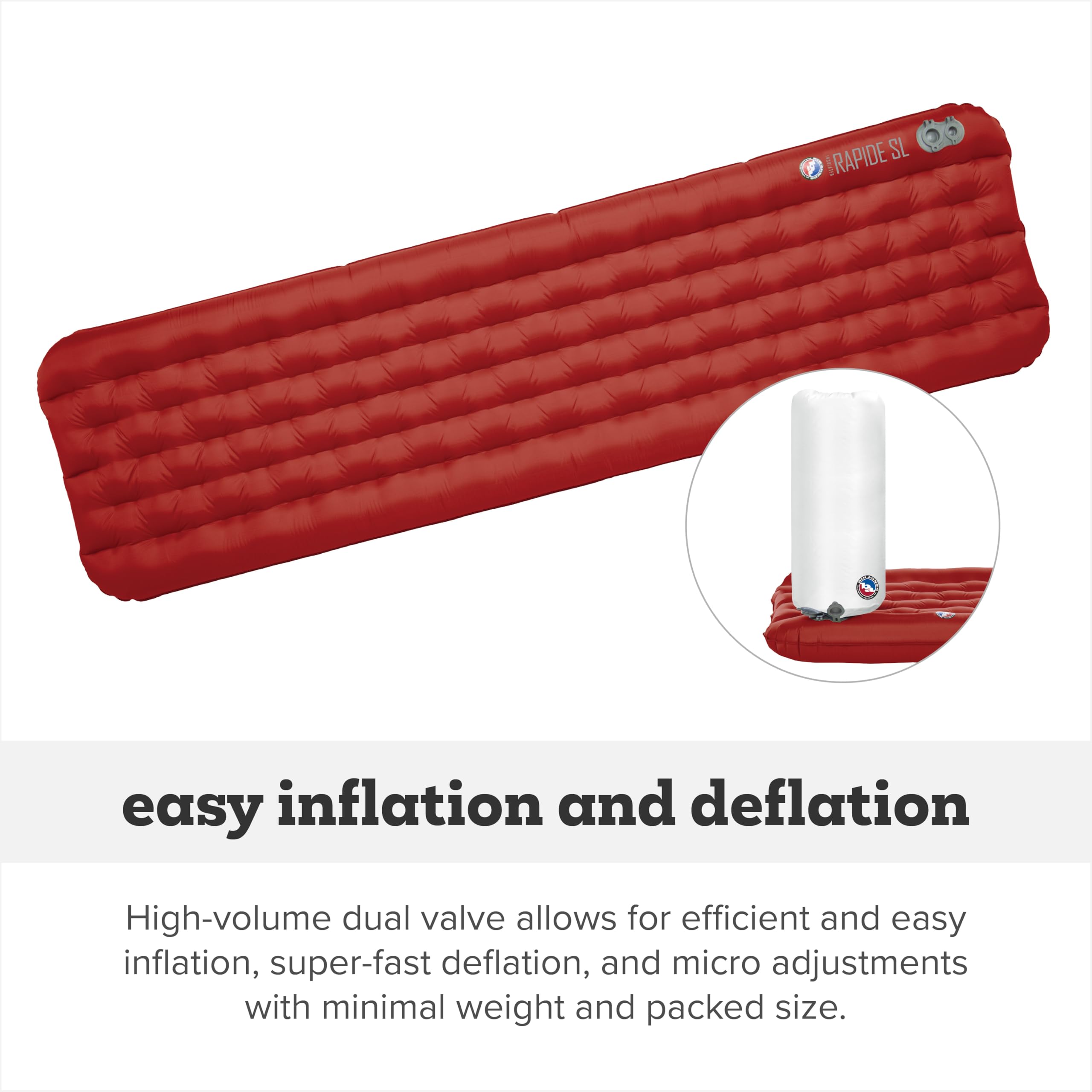 big-agnes-rapide-sl-insulated-sleeping-pad-ultralight-all-season-backpacking-pad image 6