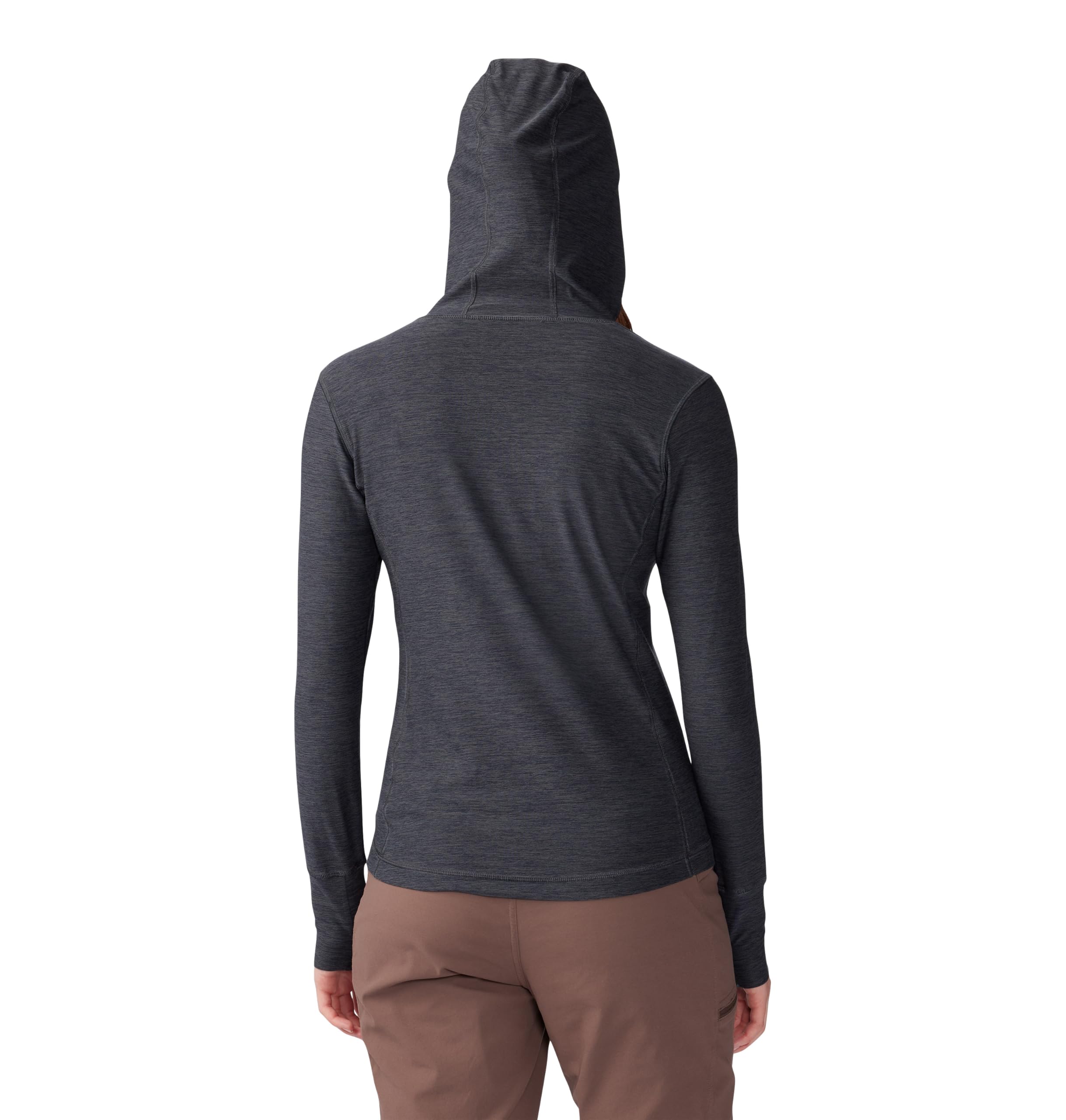 mountain-hardwear-chillaction-hoodie-peached-jersey-lounge-fleece-with-upf-30-su image 2