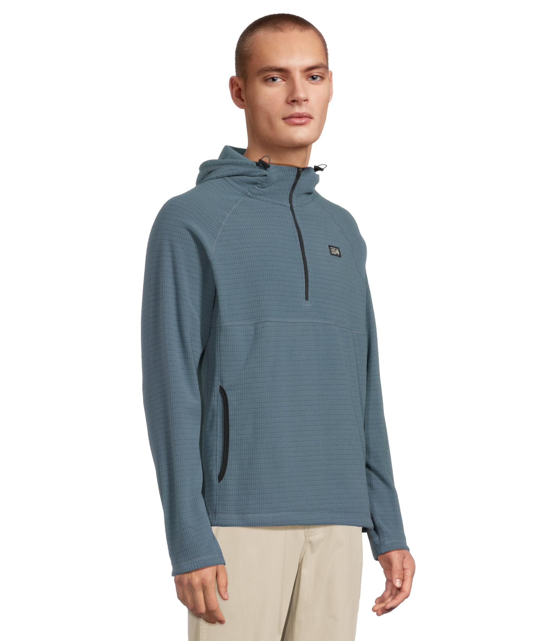 mountain-hardwear-summit-grid-fleece-hoody-lightweight-insulating-mid-layer-with image 2