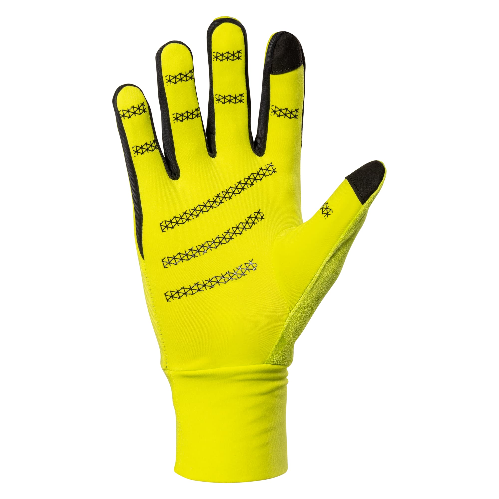 nathan-reflective-running-gloves-with-touchscreen-fingers-and-strobe-light-pocke image 4