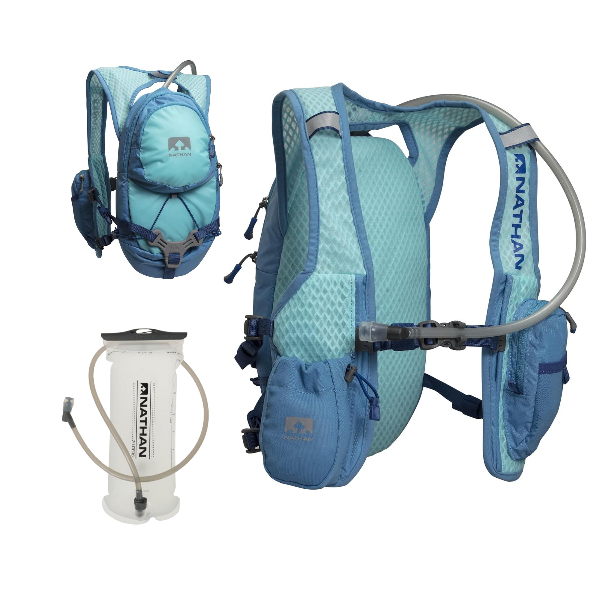 nathan-hydration-running-vest-with-included-2l-water-bladder-patented-3-way-harn image 6