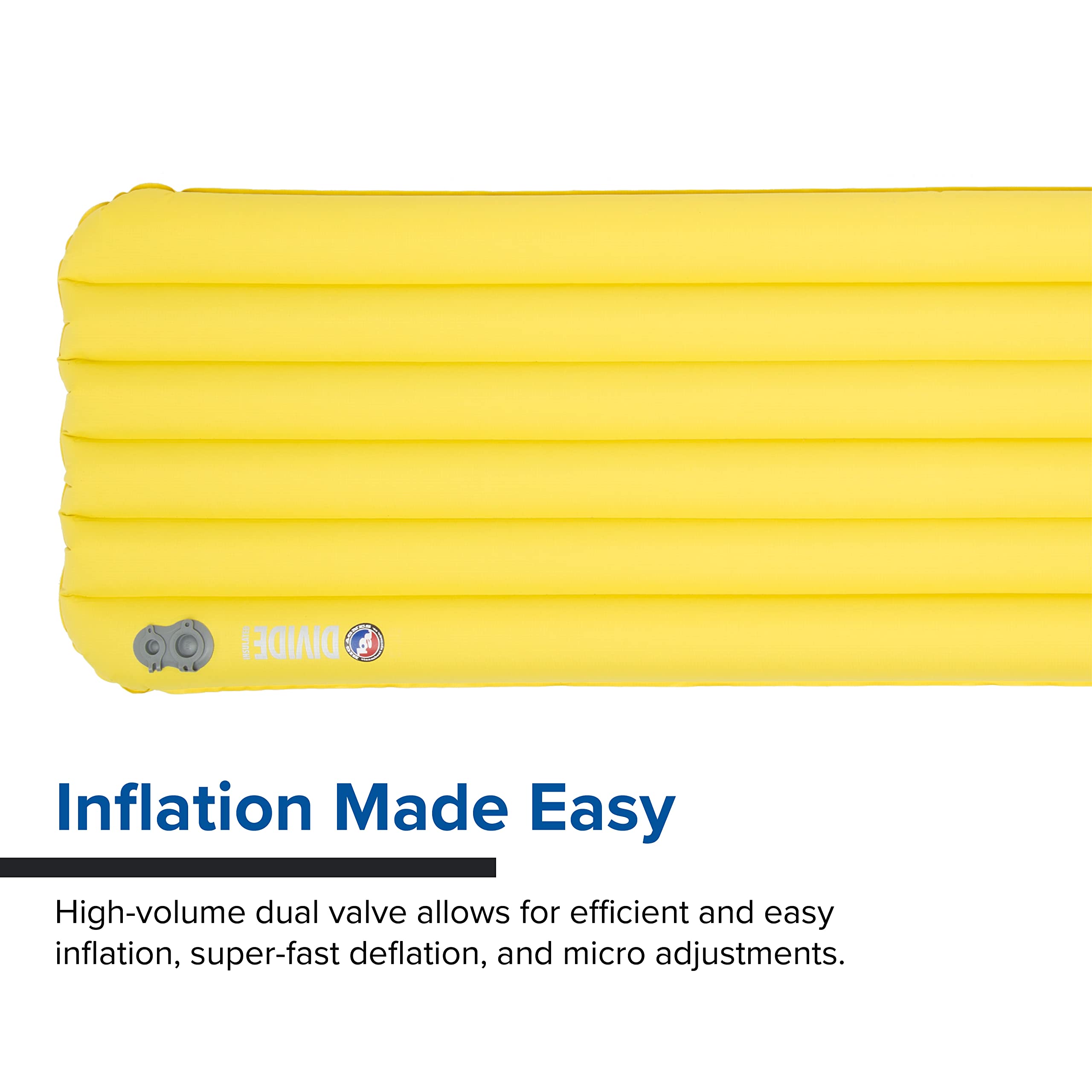 big-agnes-divide-insulated-sleeping-pad-r-value-4-0-air-chamber-pad-with-inflati image 4