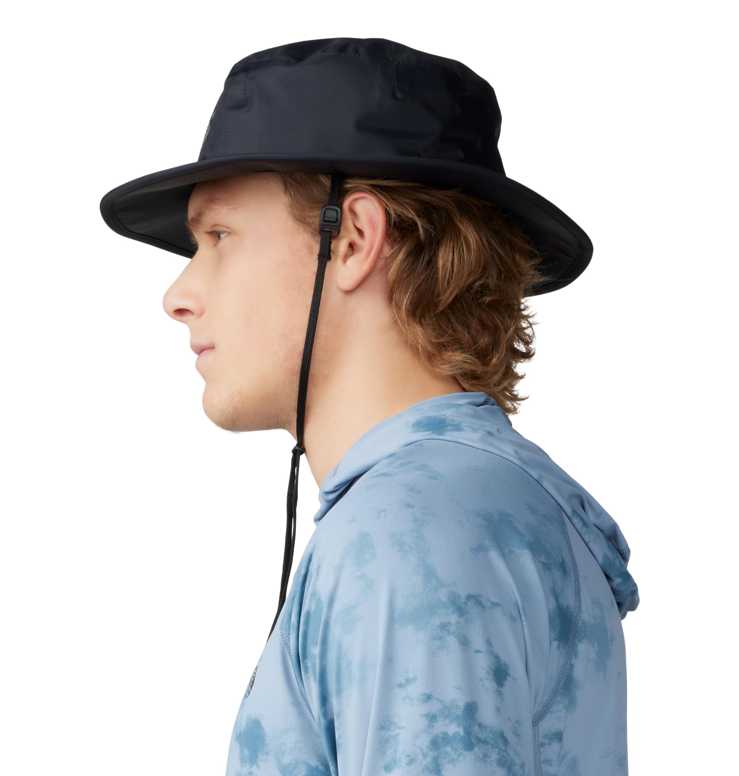 mountain-hardwear-threshold-rain-hat-unisex-crushable-water-repellent-bucket-hat image 4
