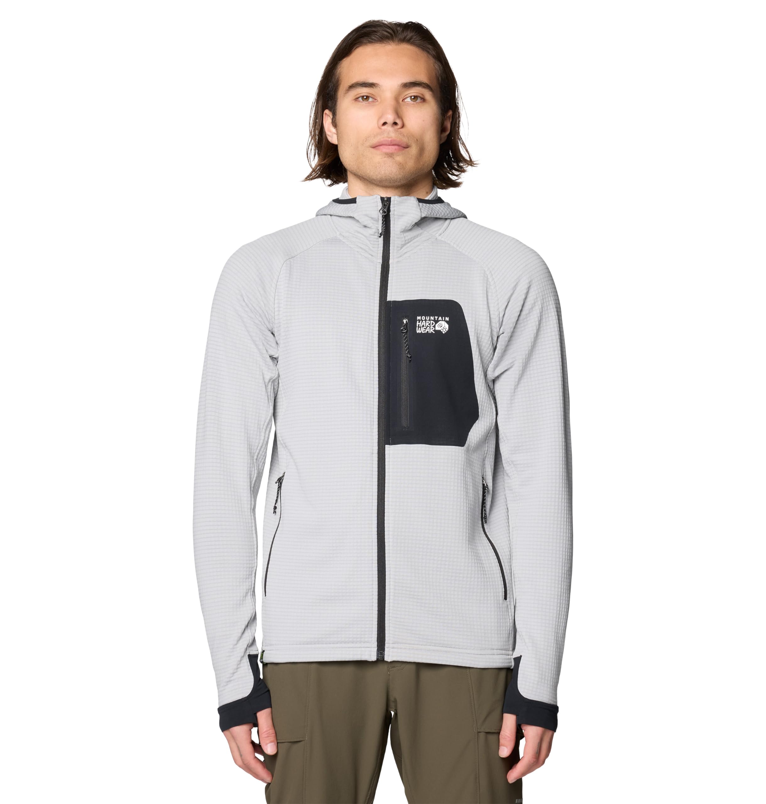 mountain-hardwear-polartec-power-grid-full-zip-hoodie-60-recycled-technical-flee image 7