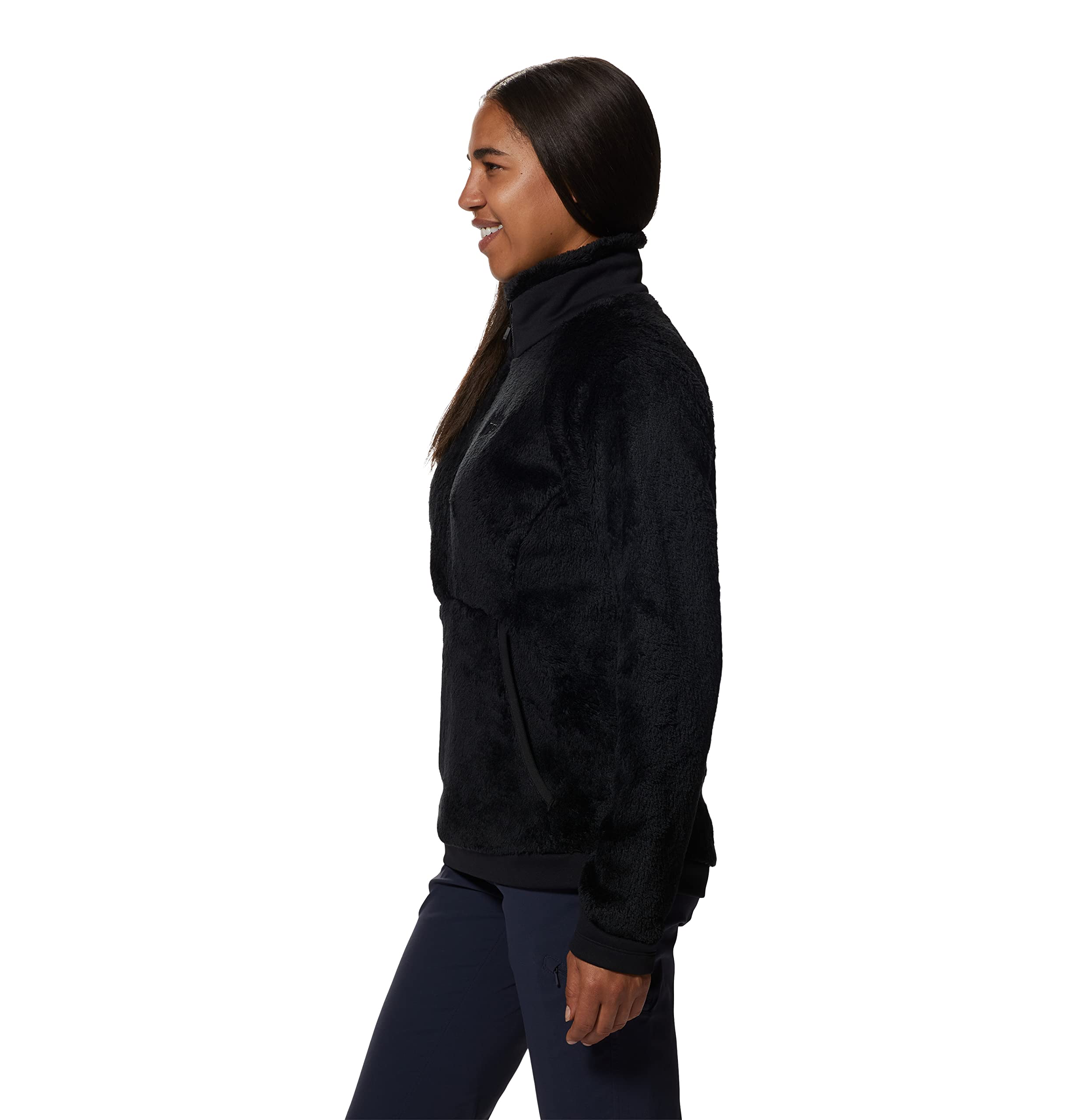 mountain-hardwear-women-s-polartec-high-loft-pullover-ultra-soft-fleece-midlayer image 4