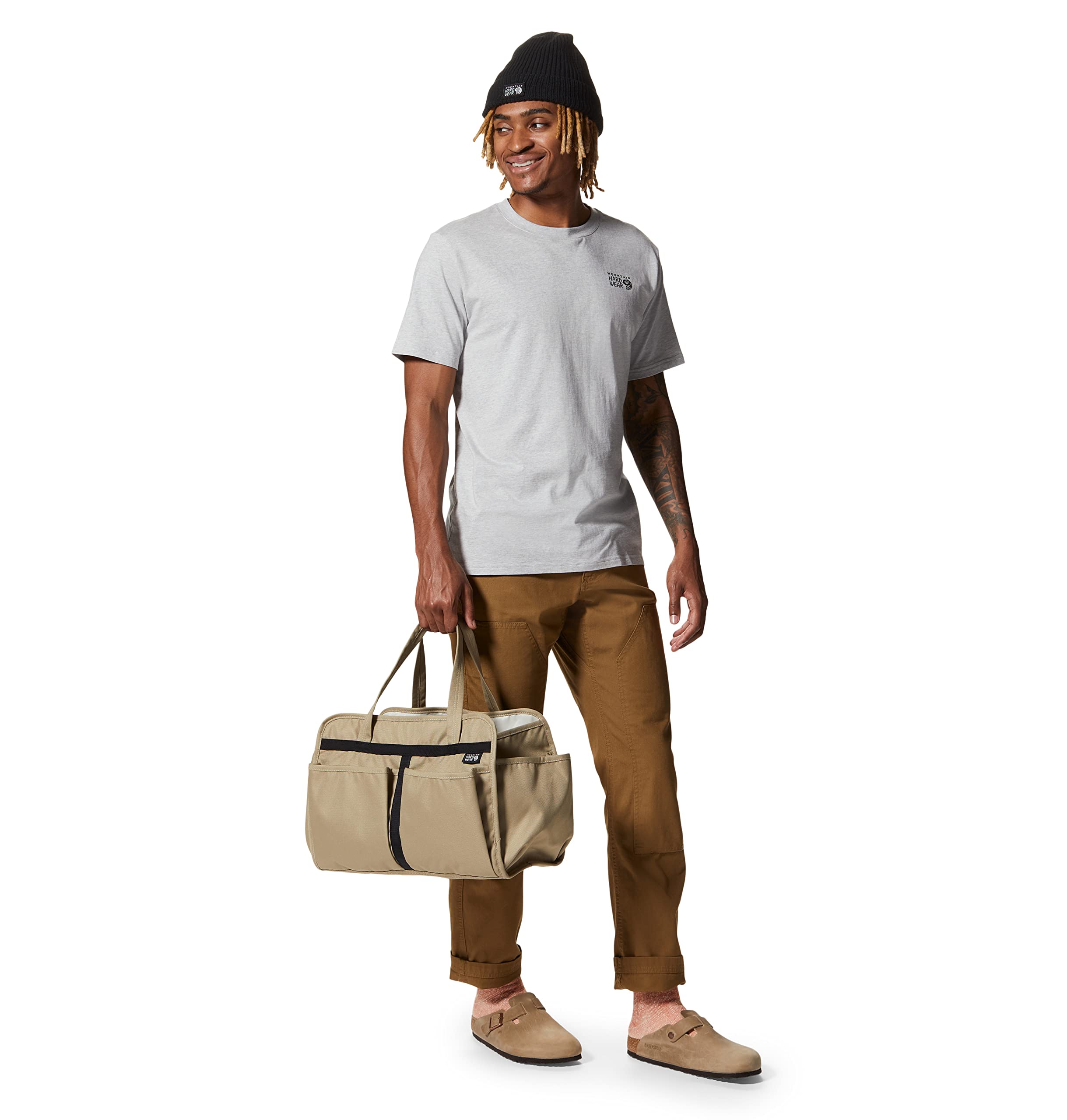 mountain-hardwear-camp-tough-tote-bag-unisex-1200d-recycled-polyester-hauler-wit image 2
