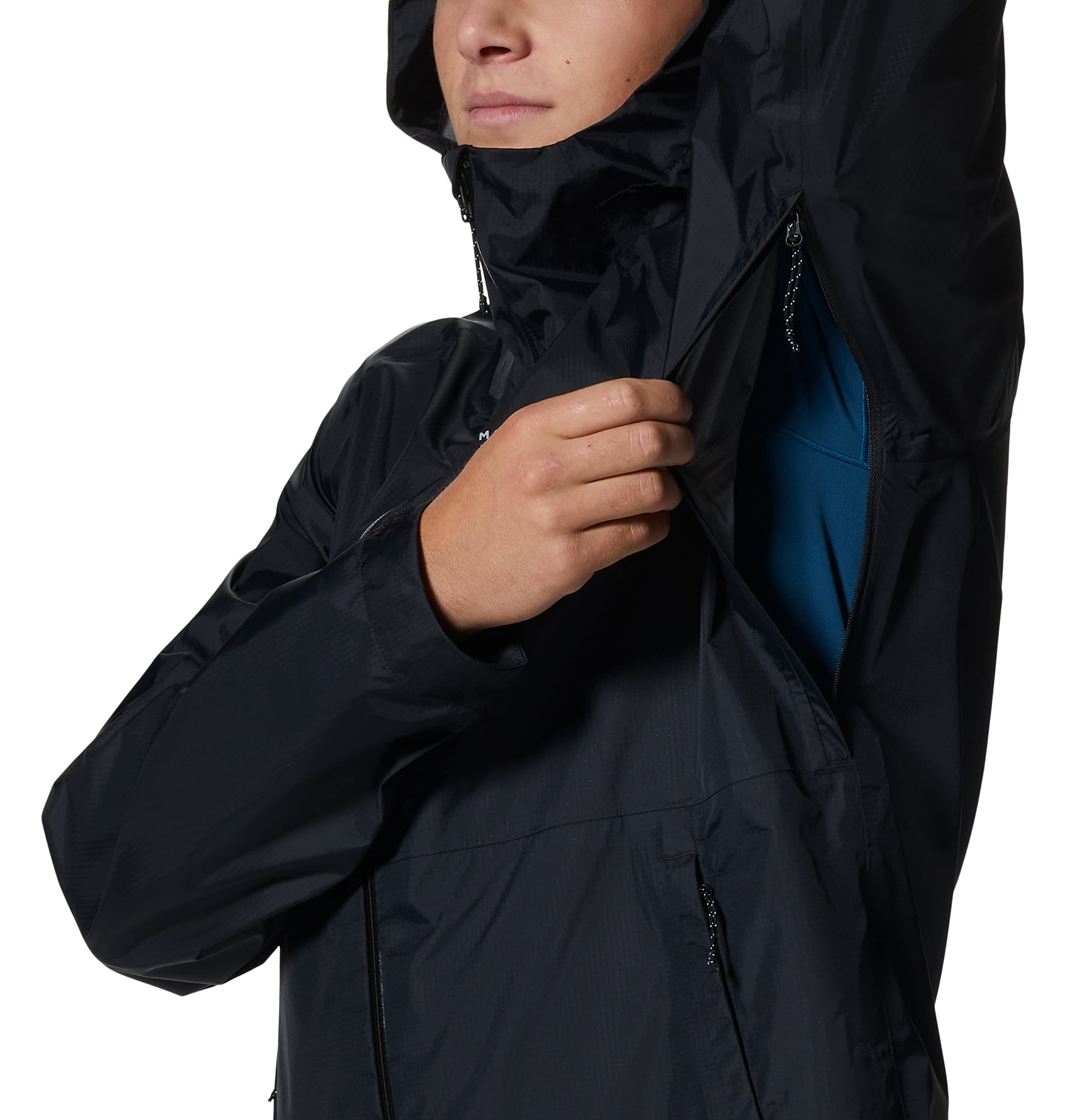 mountain-hardwear-men-s-threshold-jacket-3-layer-waterproof-breathable-packable- image 8