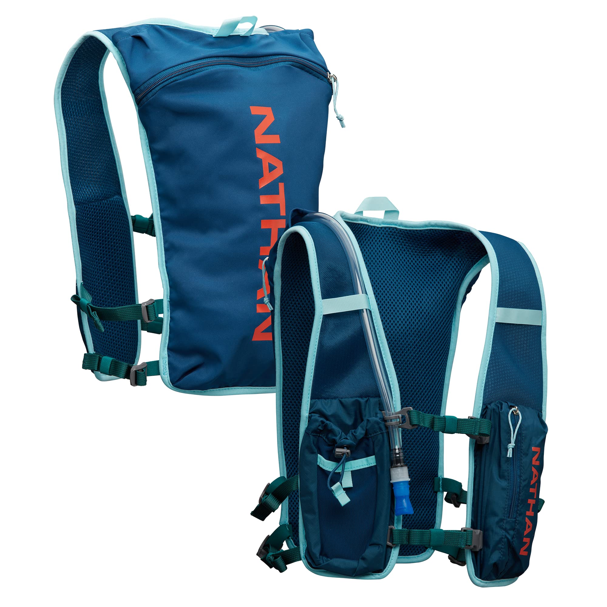 nathan-quickstart-2-0-3l-hydration-running-vest-with-1-5l-bladder-marine-blue-ho image 3