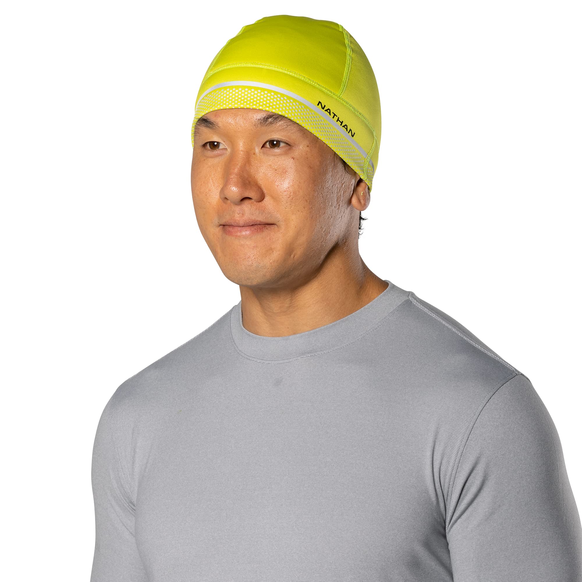 nathan-hypernight-reflective-beanie-osfm-winter-running-beanie-with-360-reflecti image 4