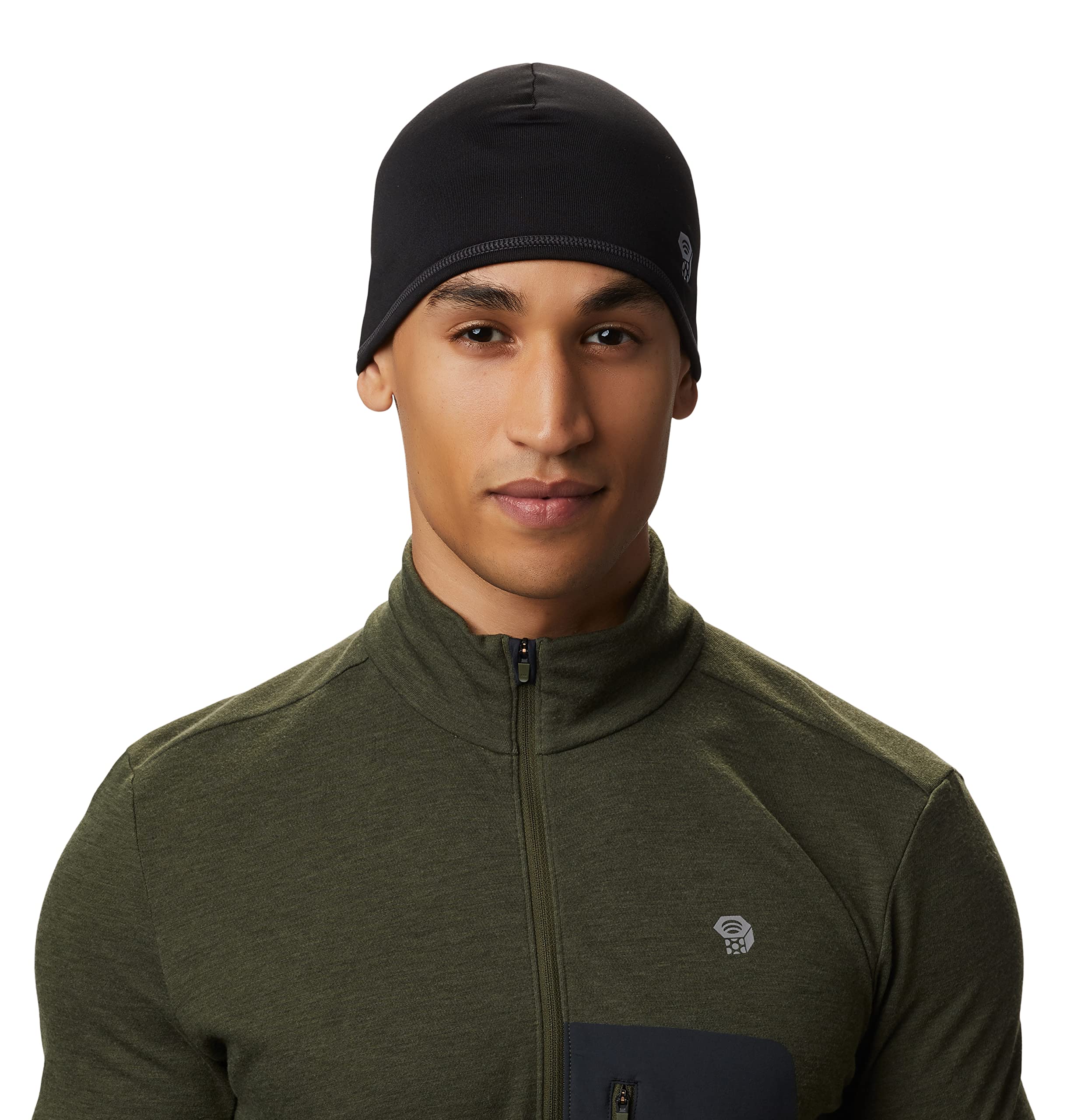 mountain-hardwear-power-stretch-beanie-polartec-recycled-fleece-helmet-compatibl image 1