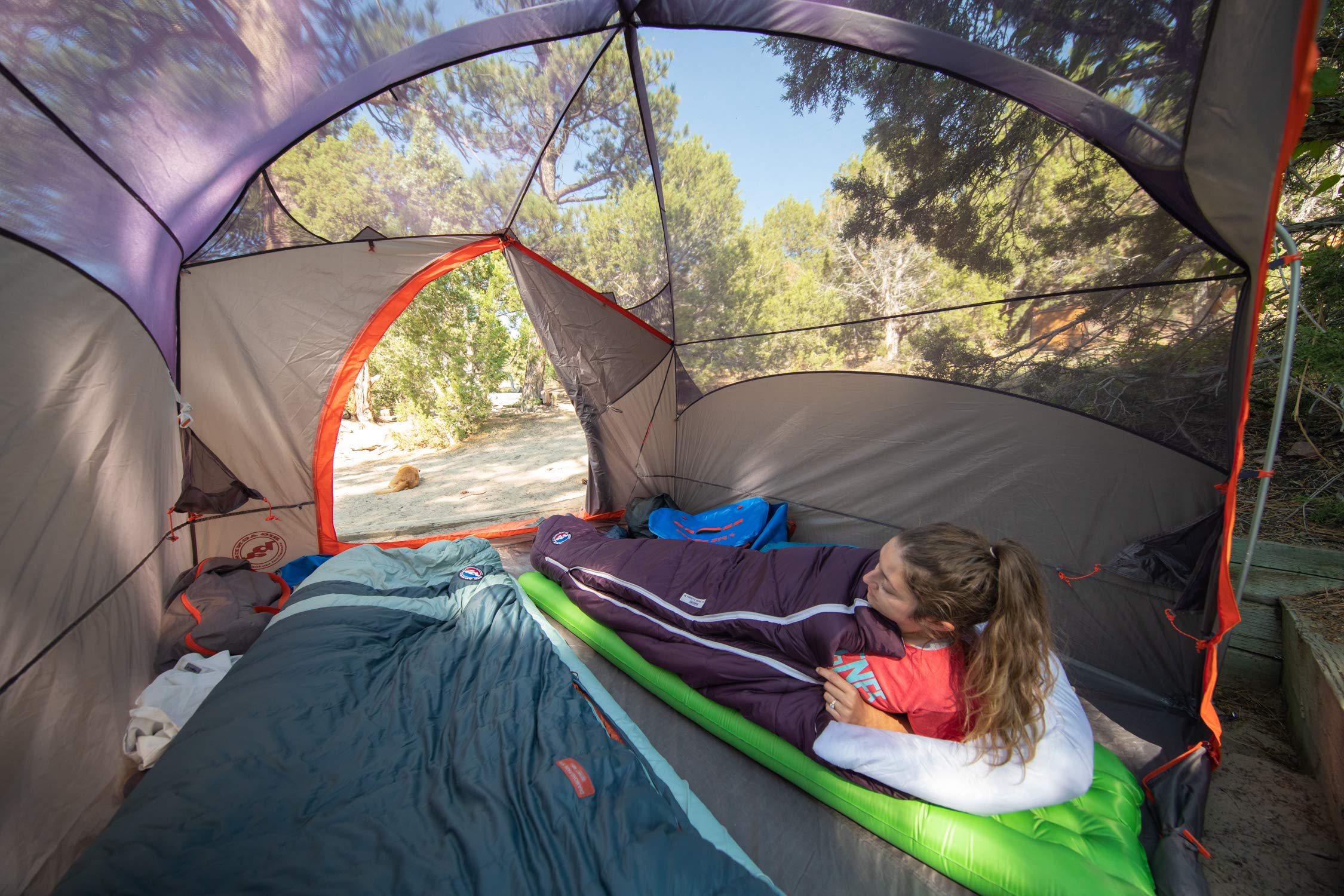big-agnes-women-s-sidewinder-camp-fireline-eco-fill-sleeping-bag-side-sleeper-ca image 6