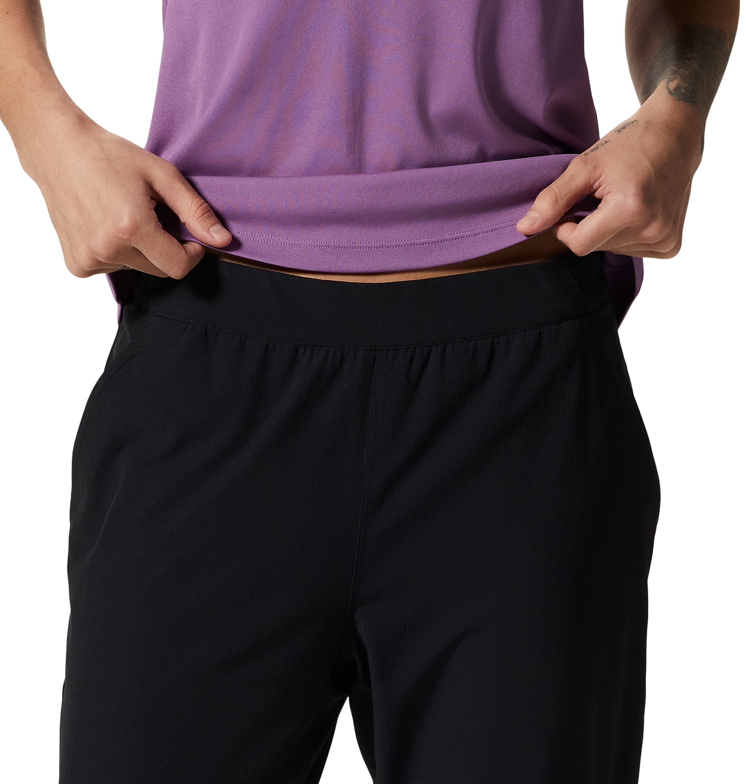 mountain-hardwear-yumalina-active-pull-on-joggers-fleece-lined-softshell-winter- image 5