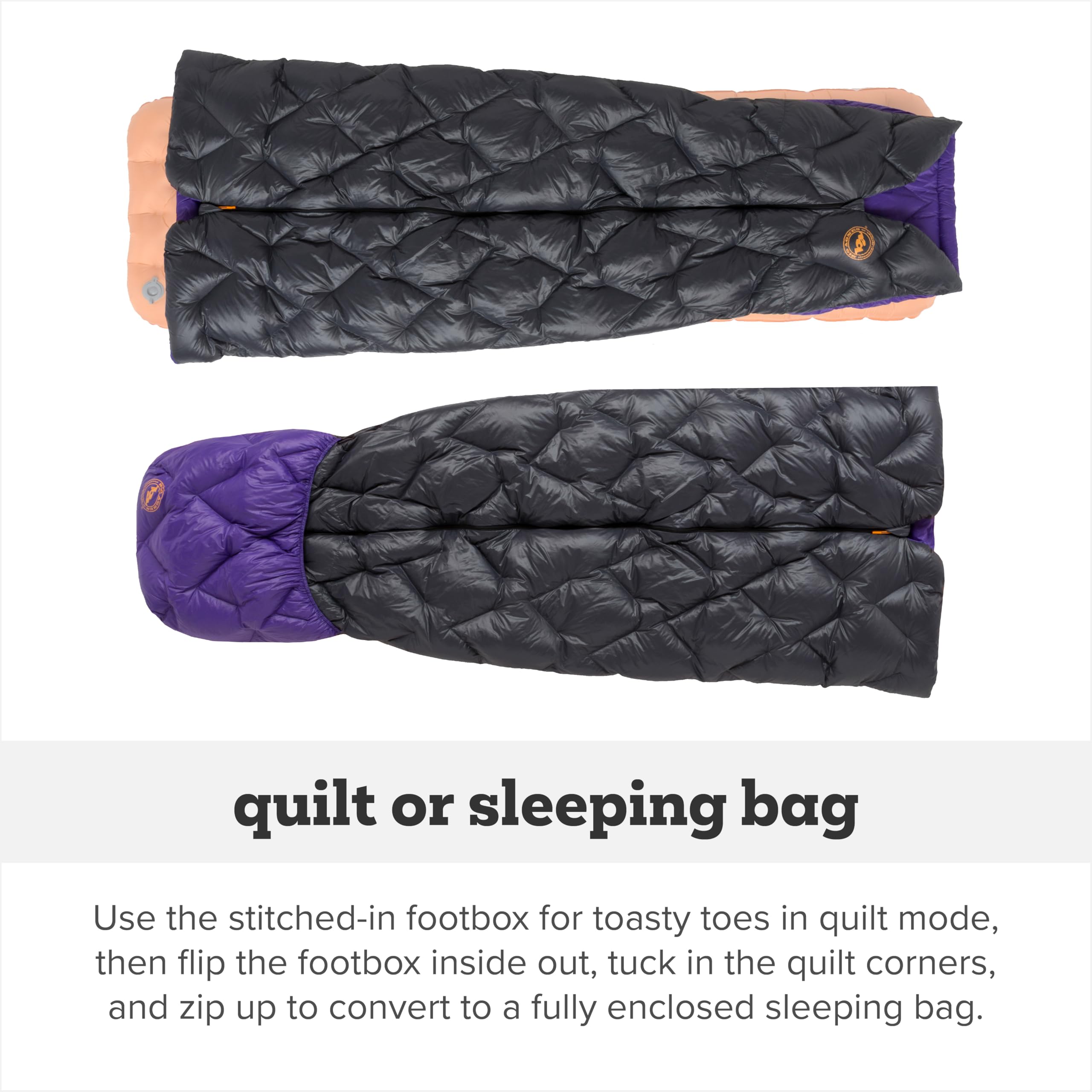 big-agnes-fly-creek-ul-50-f-zip-quilt-ultralight-850-fill-down-sleeping-bag-quil image 6