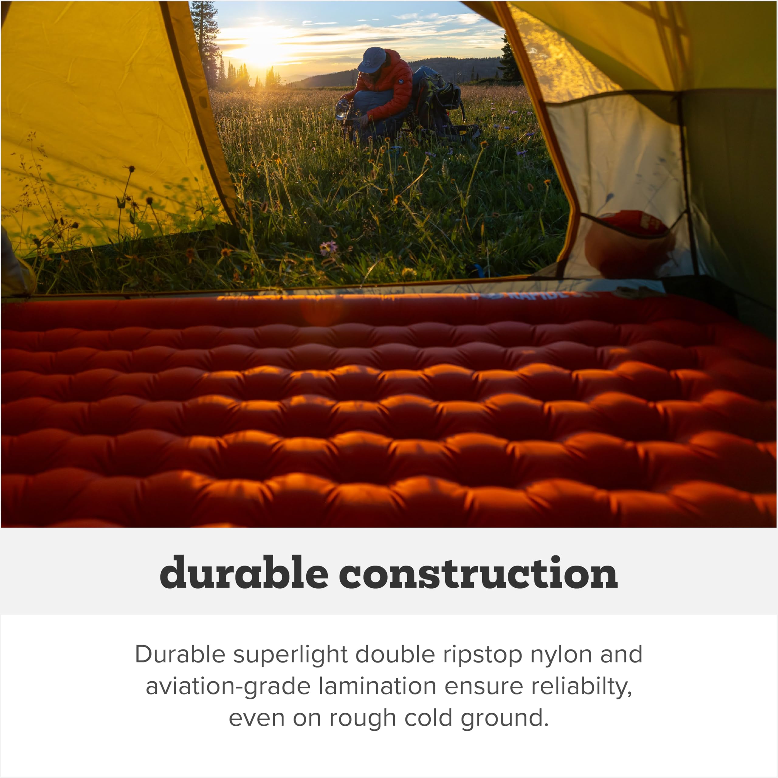 big-agnes-rapide-sl-insulated-sleeping-pad-ultralight-all-season-backpacking-pad image 5