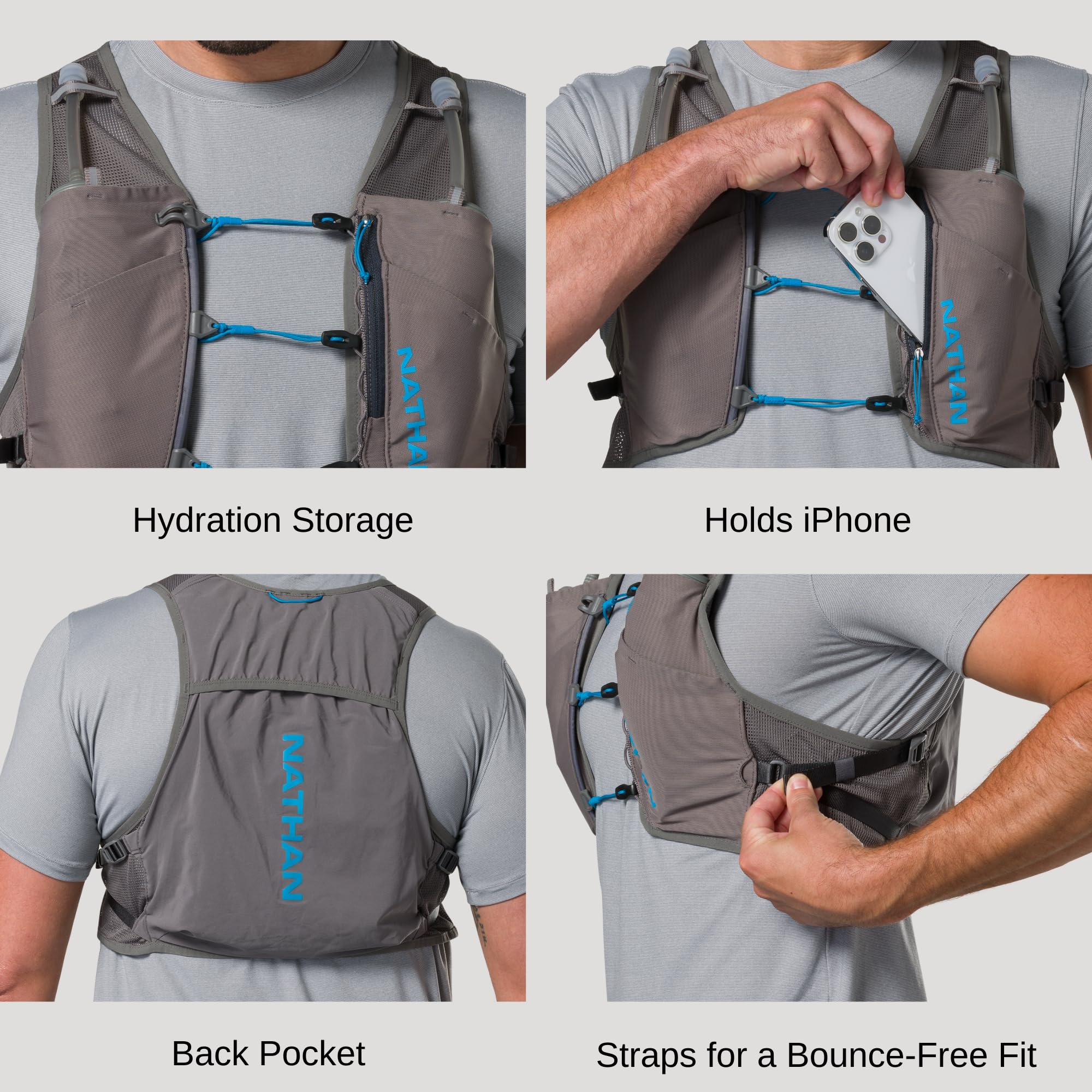 nathan-pinnacle-breeze-4l-running-hydration-vest-quick-fit-adjustment-two-14oz-h image 2