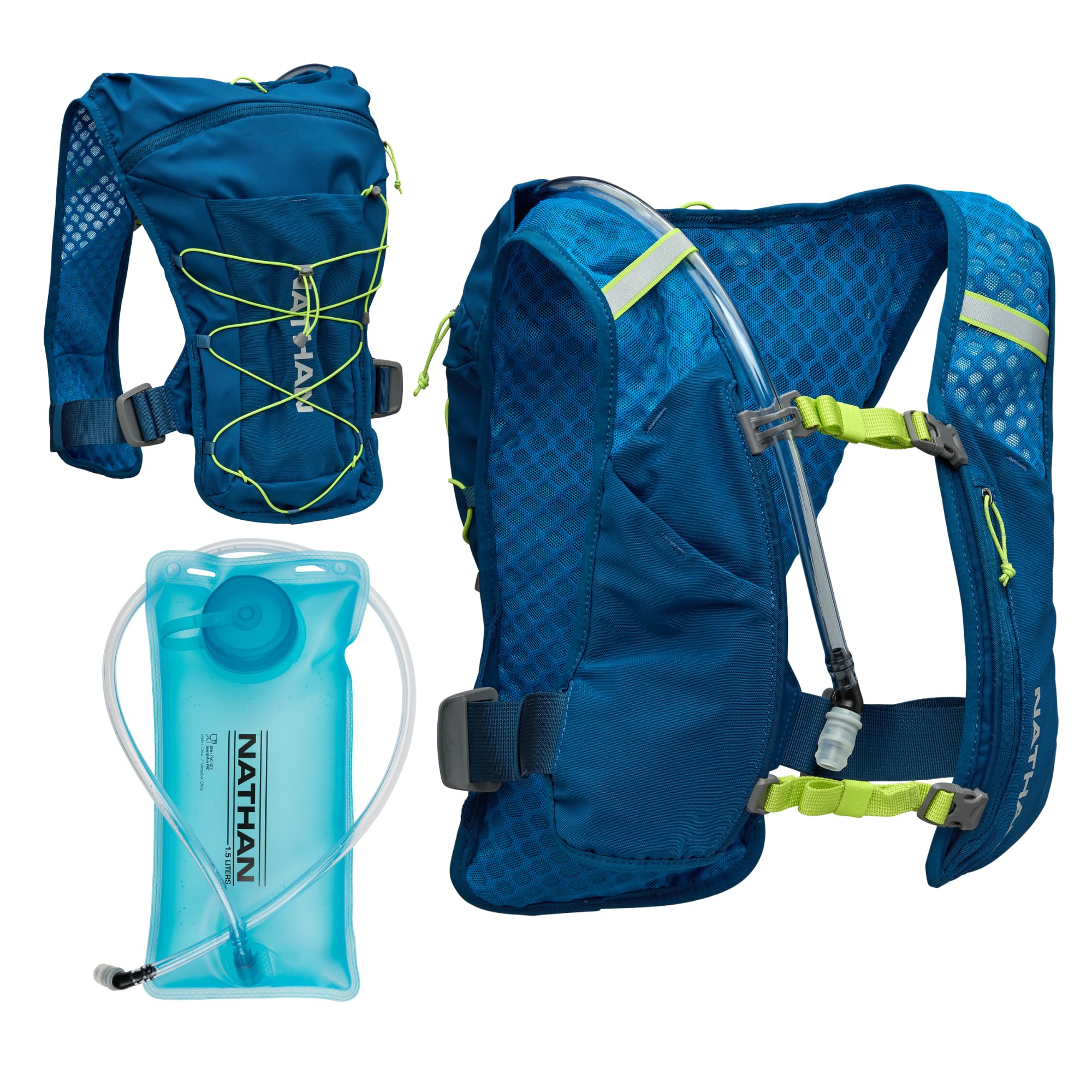nathan-quickstart-4l-hydration-running-vest-with-1-5l-bladder-front-flask-pocket image 5
