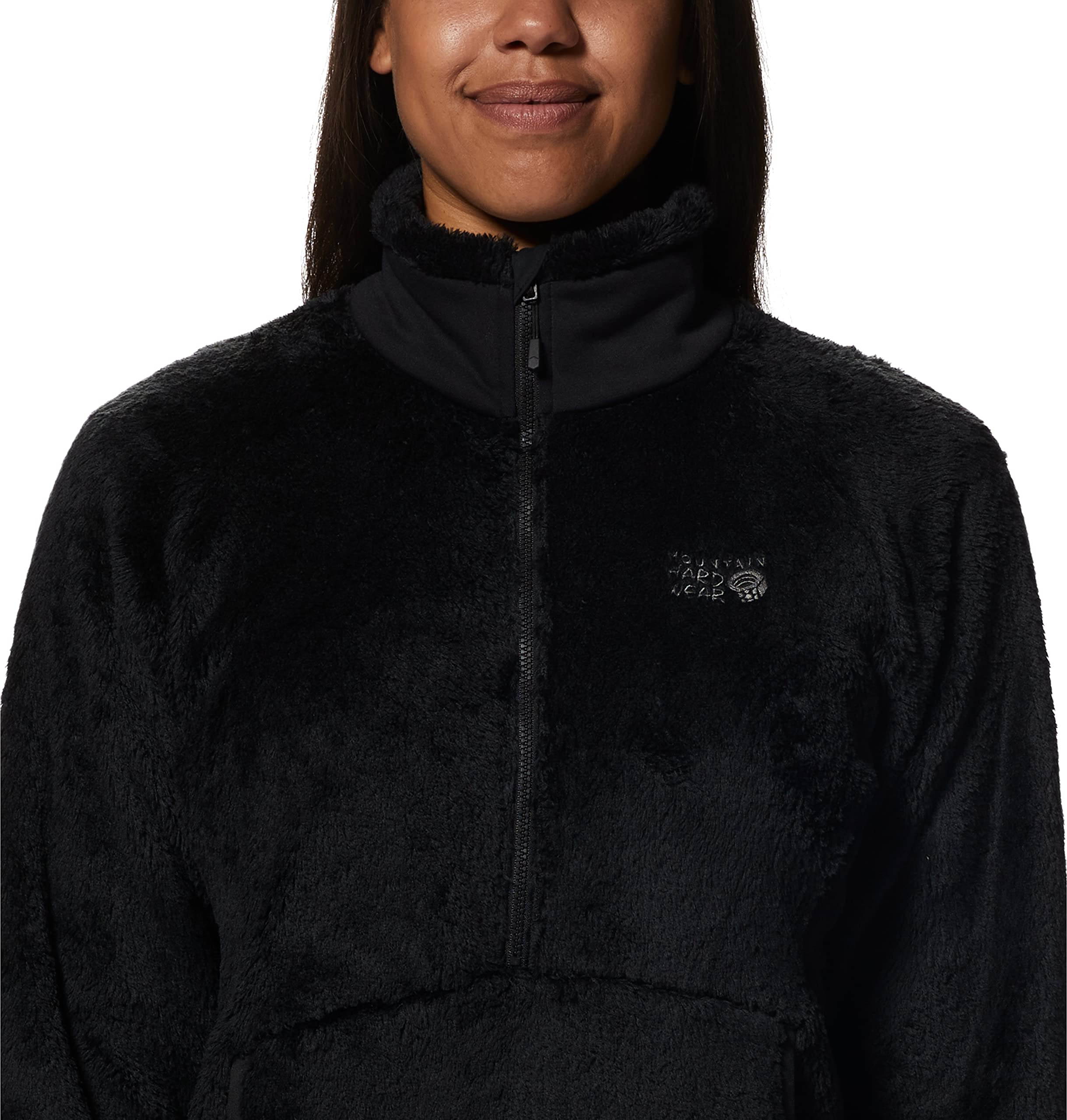 mountain-hardwear-women-s-polartec-high-loft-pullover-ultra-soft-fleece-midlayer image 5