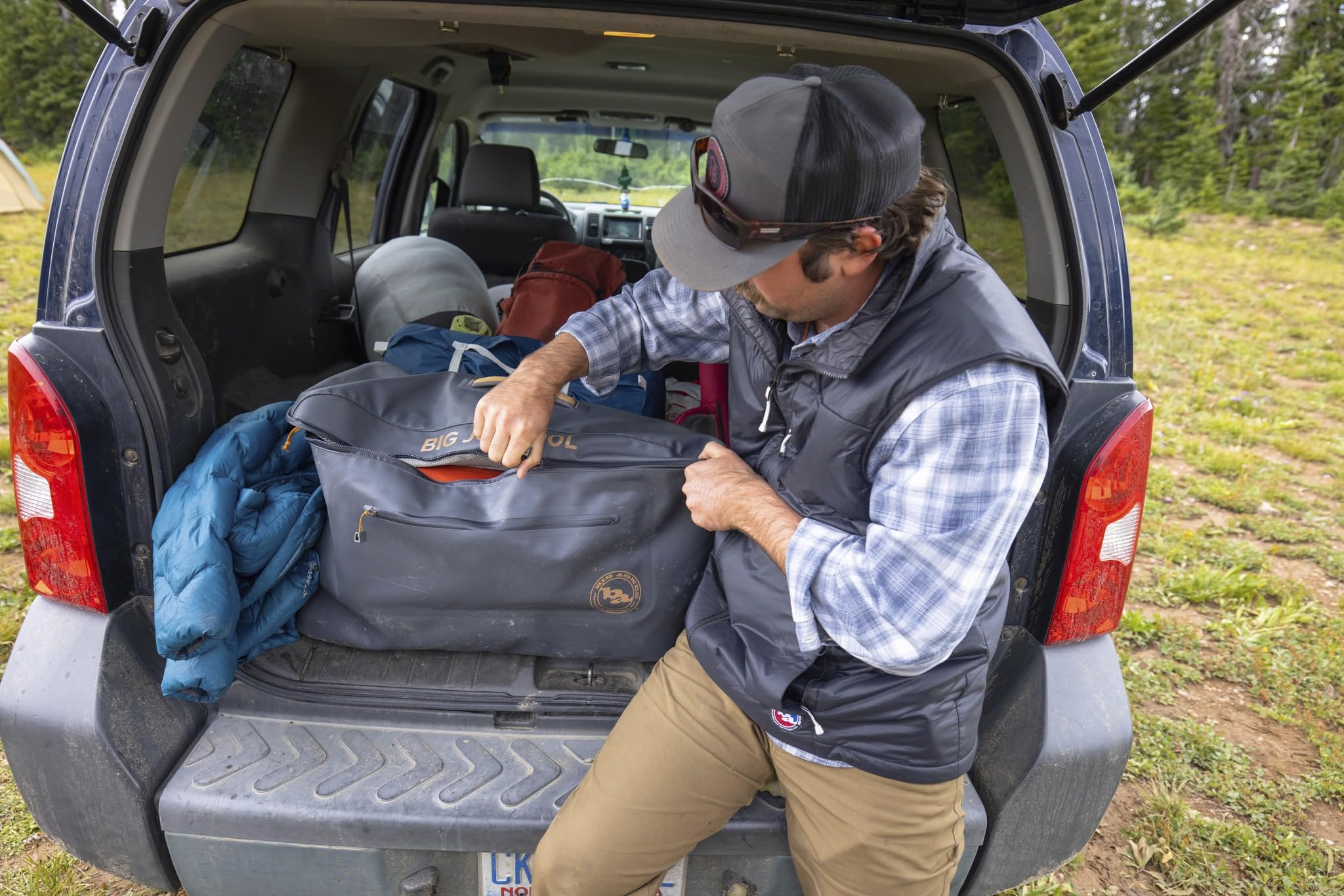 big-agnes-big-joe-100l-gear-duffel-asphalt-waterproof-backpack-strap-haul-bag image 6