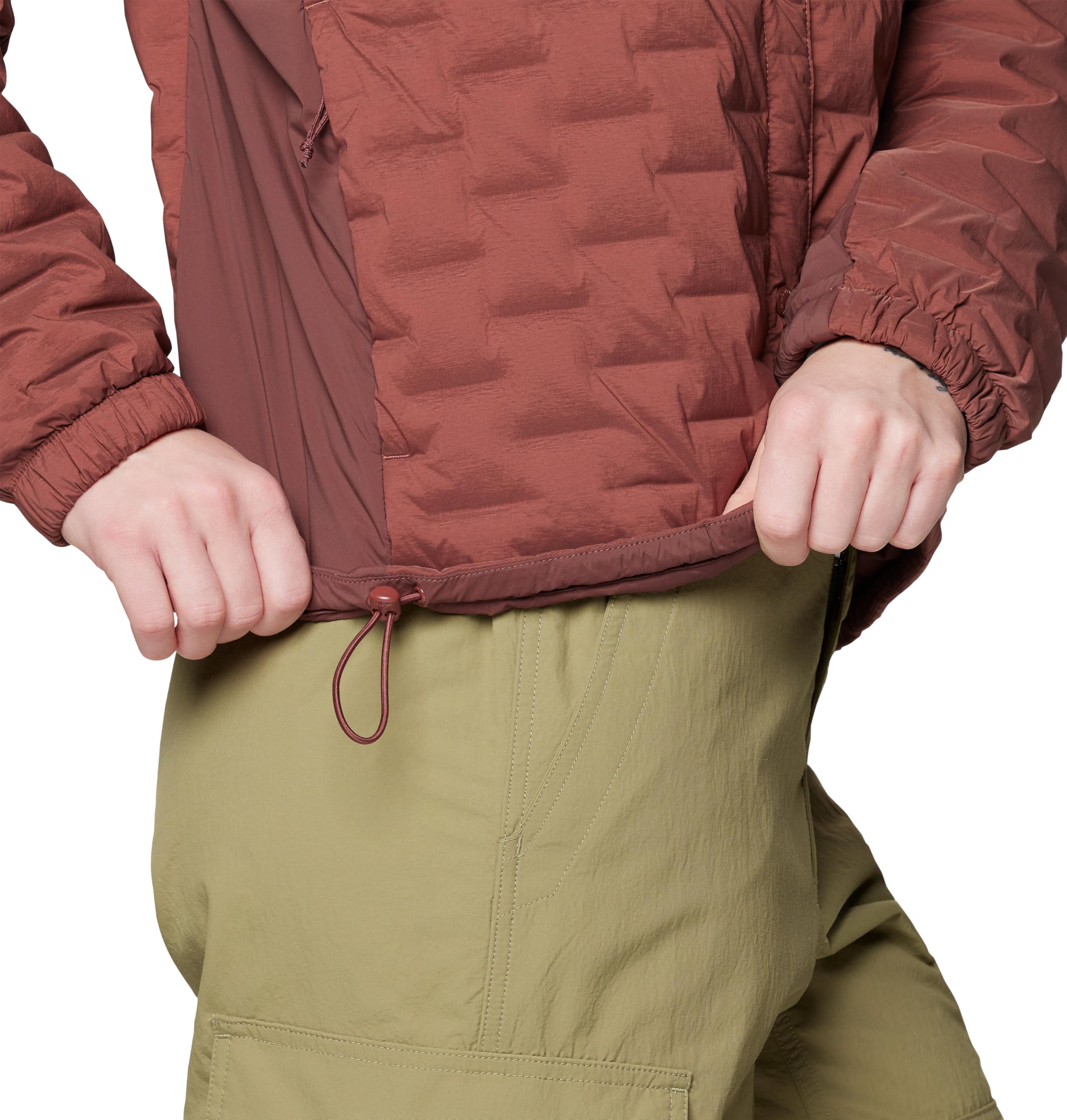 mountain-hardwear-women-s-stretchdown-light-snap-jacket-double-weave-stretch-ins image 5