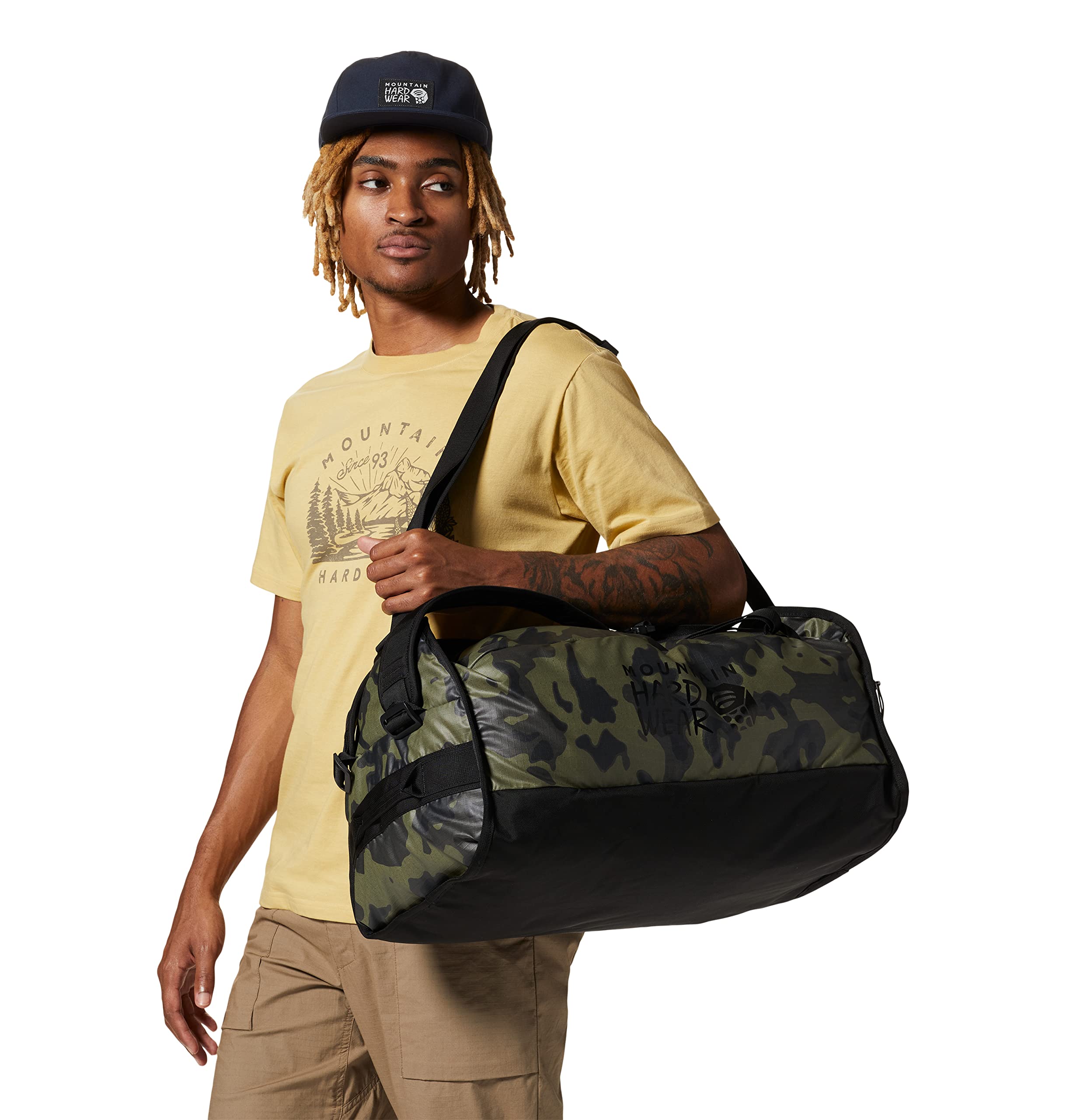mountain-hardwear-camp-4-printed-duffel-45l-light-army-camo-print-small-integrat image 2